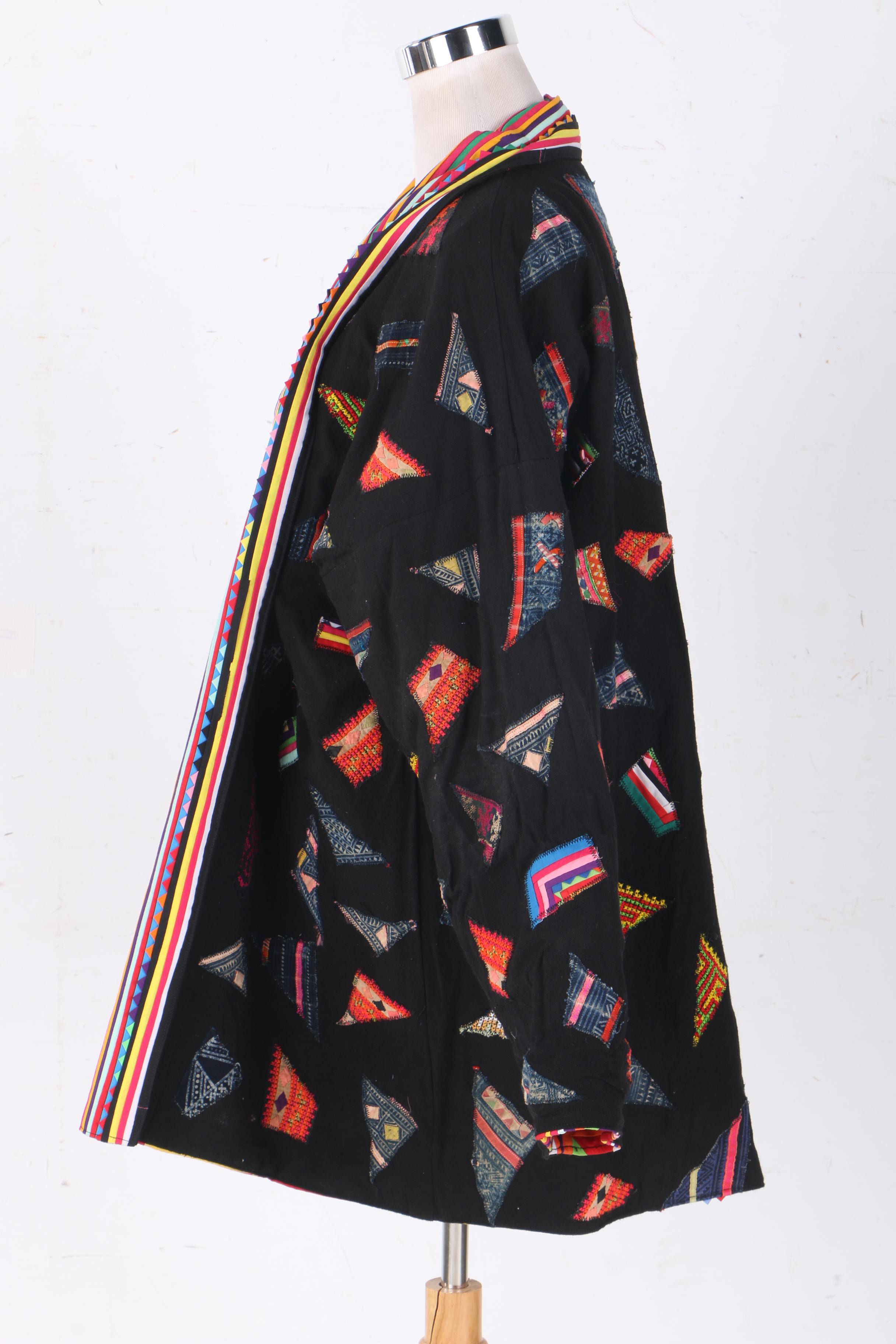 Reversible Quilted and Patchwork Jacket