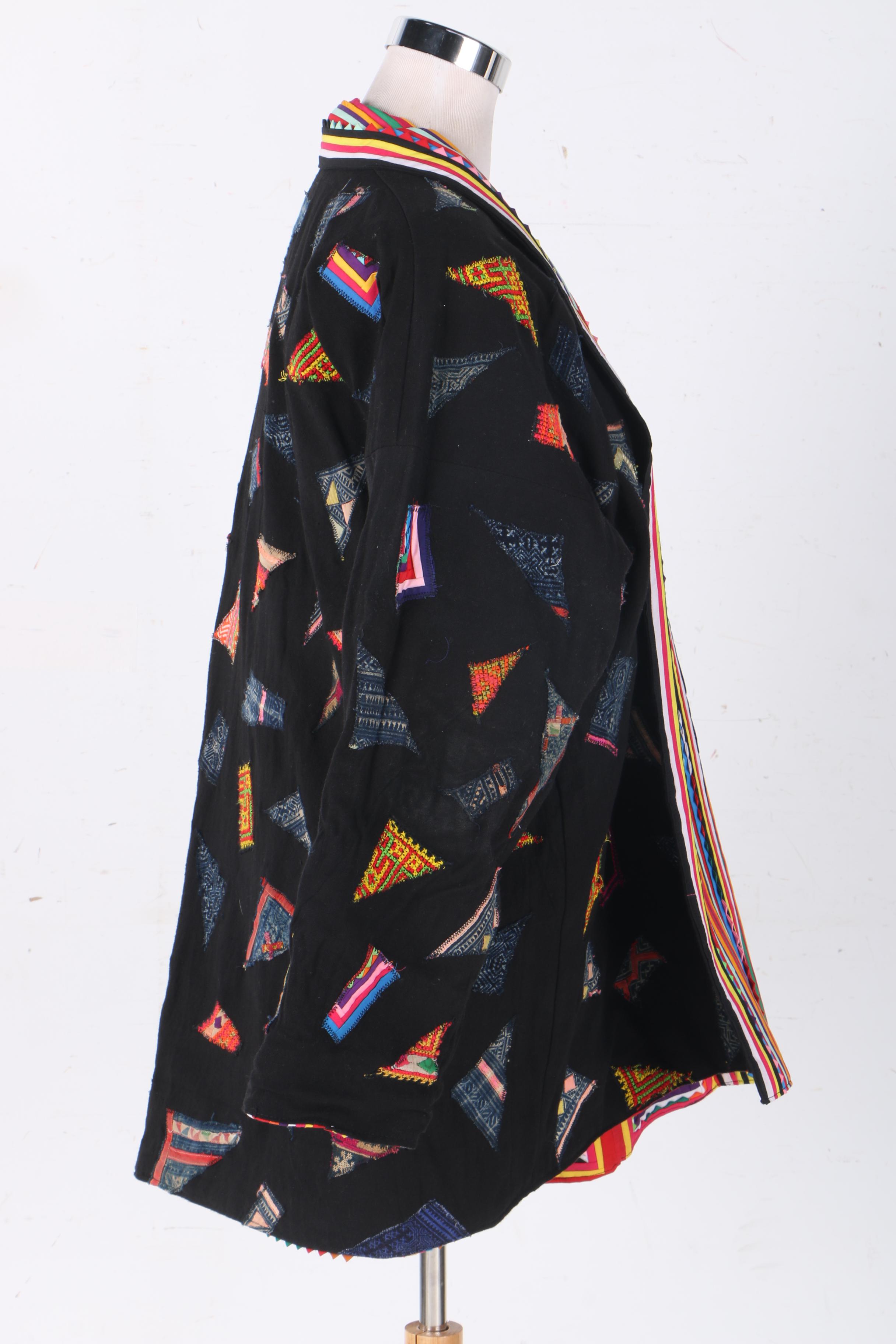 Reversible Quilted and Patchwork Jacket