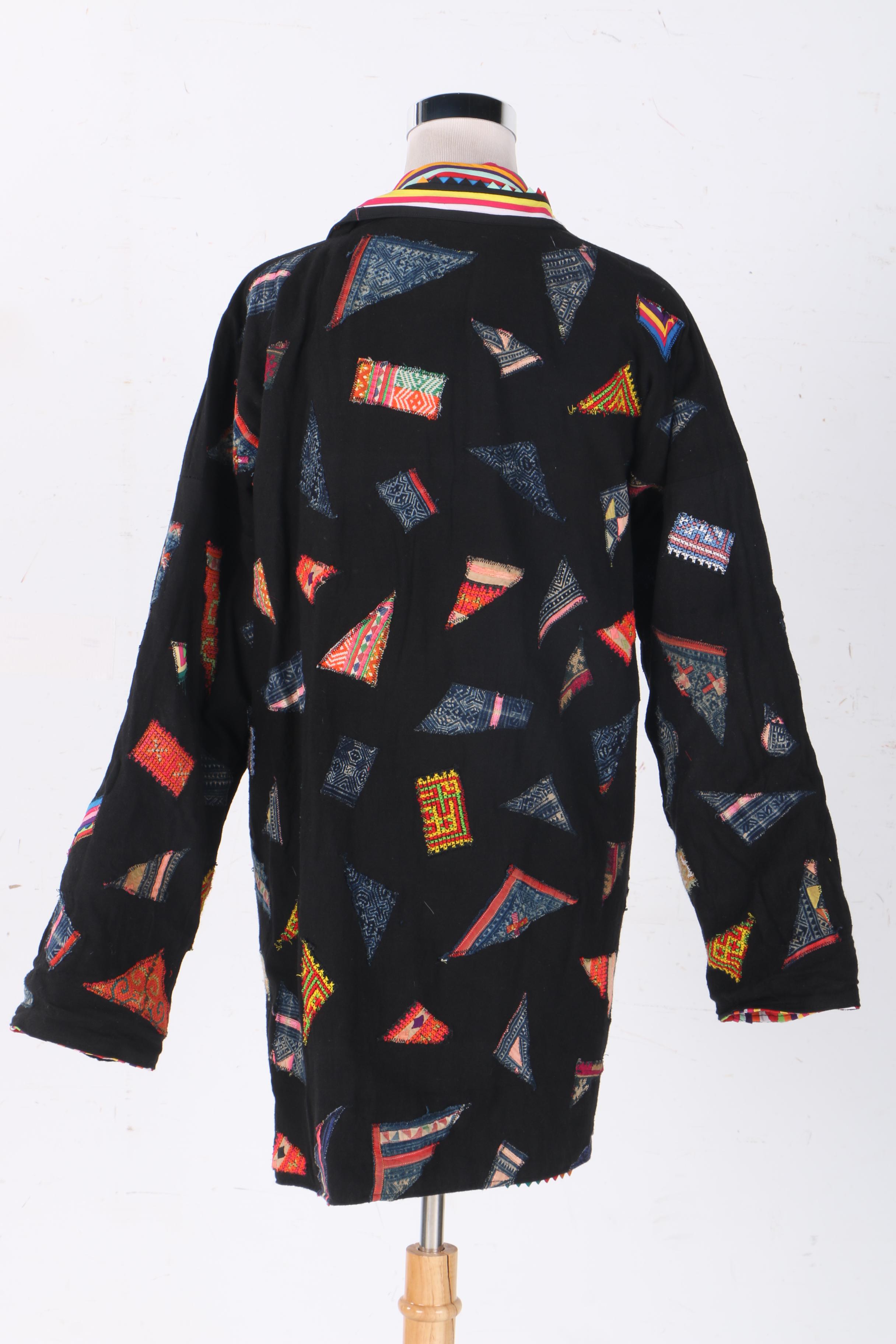 Reversible Quilted and Patchwork Jacket