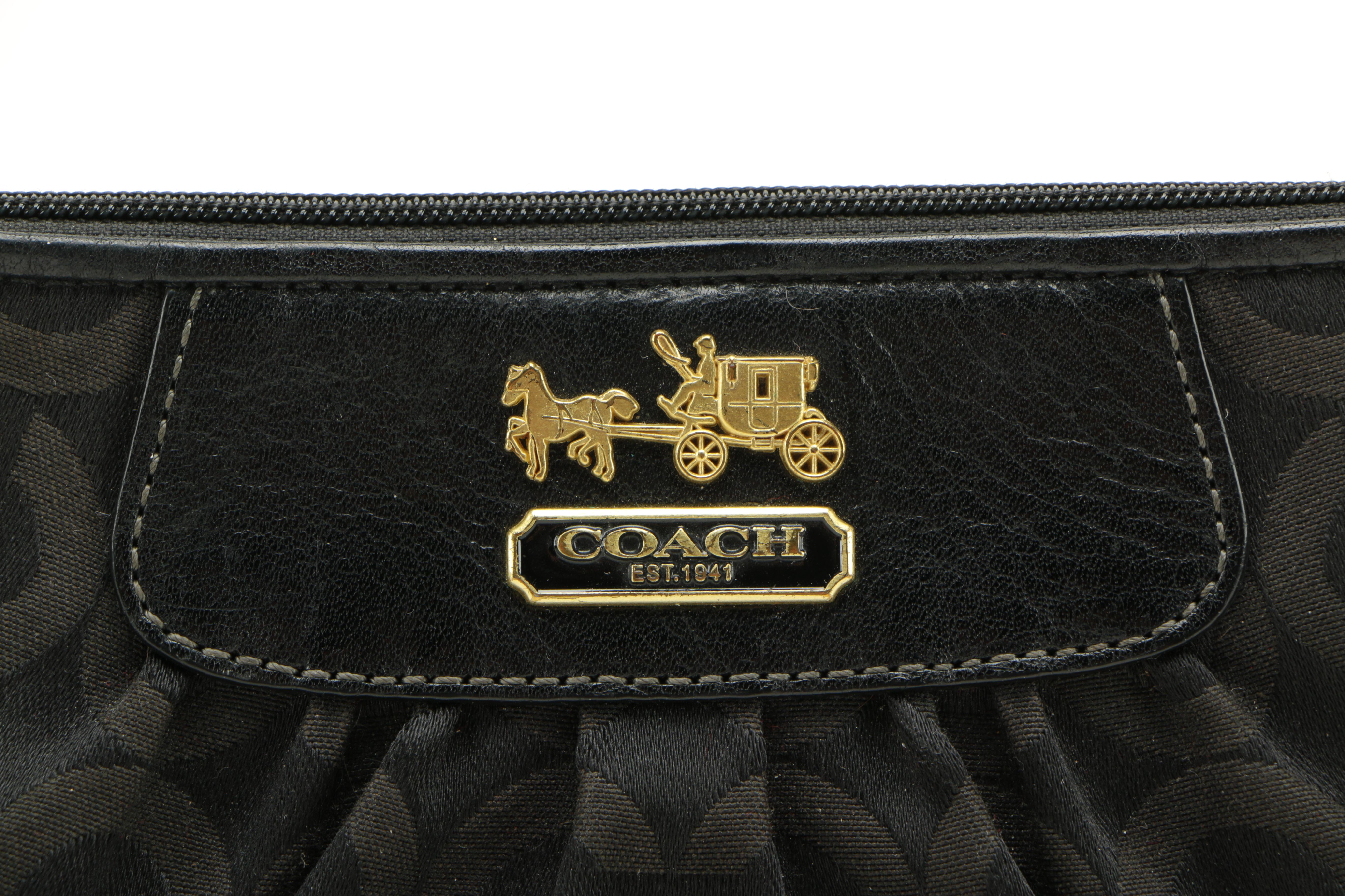 Coach Monogrammed Wristlets