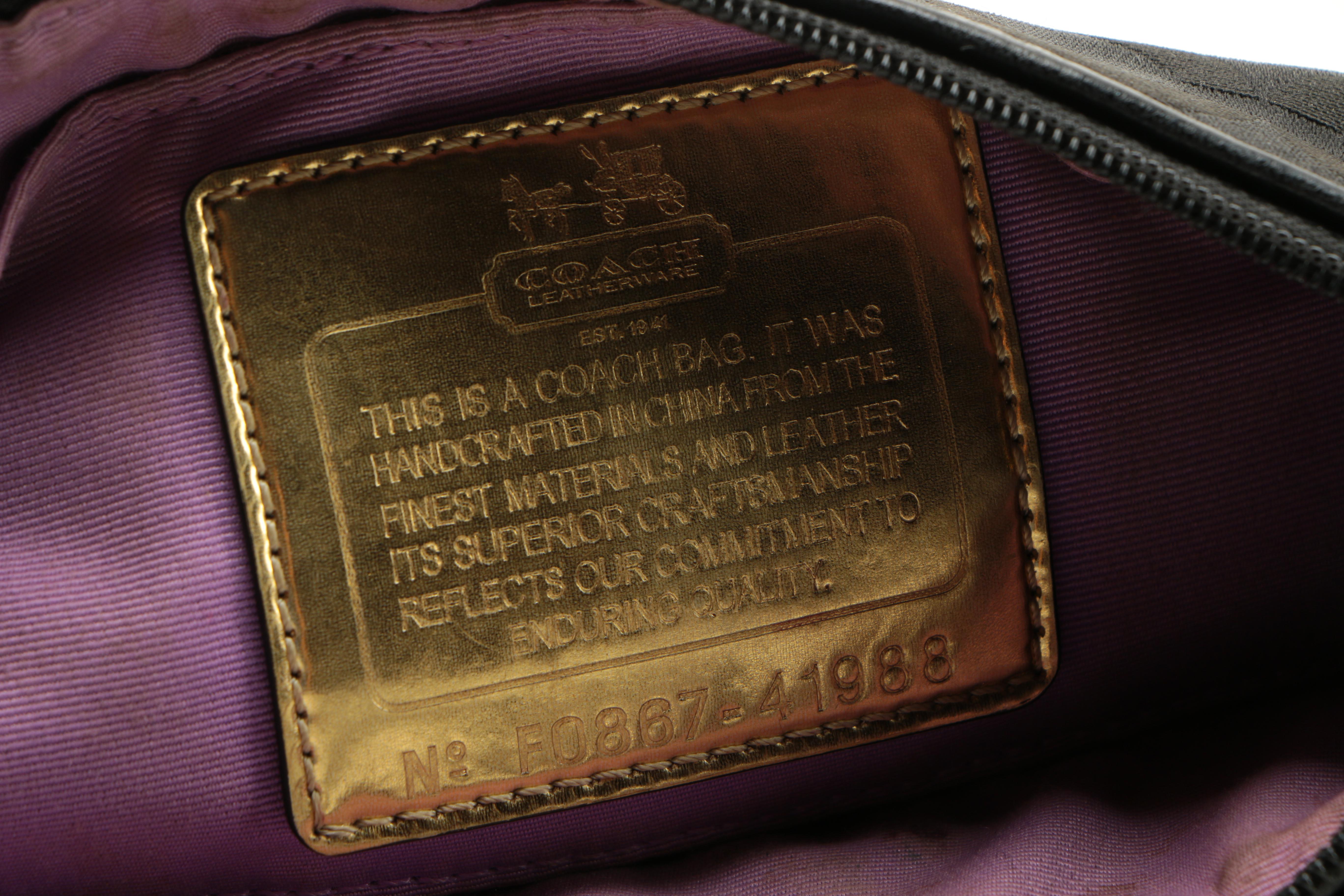 Coach Monogrammed Wristlets