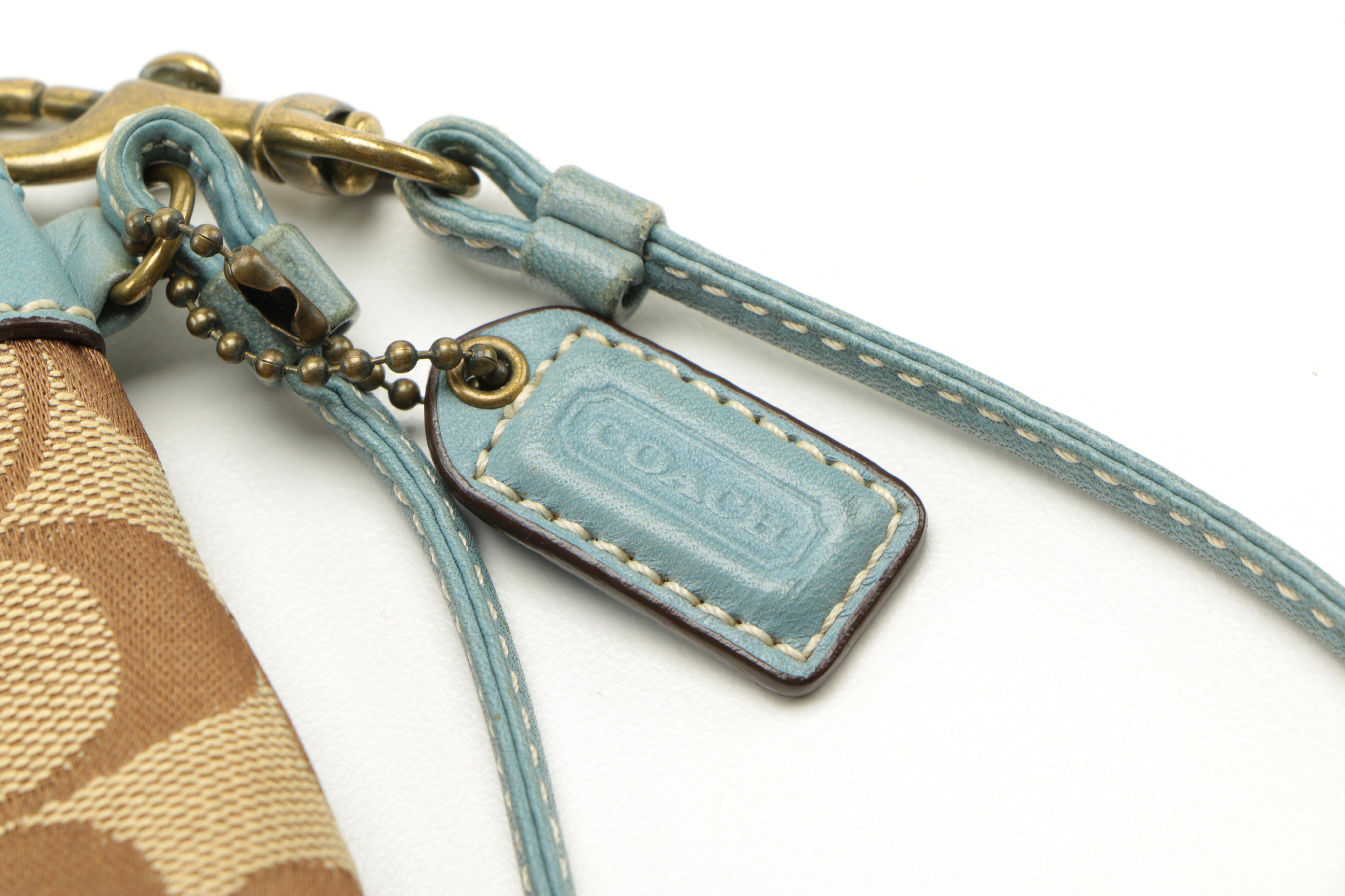 Coach Monogrammed Wristlets