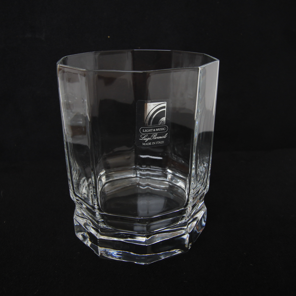 Luigi Bormioli "Light & Music" Italian Crystal Old Fashioned Glasses