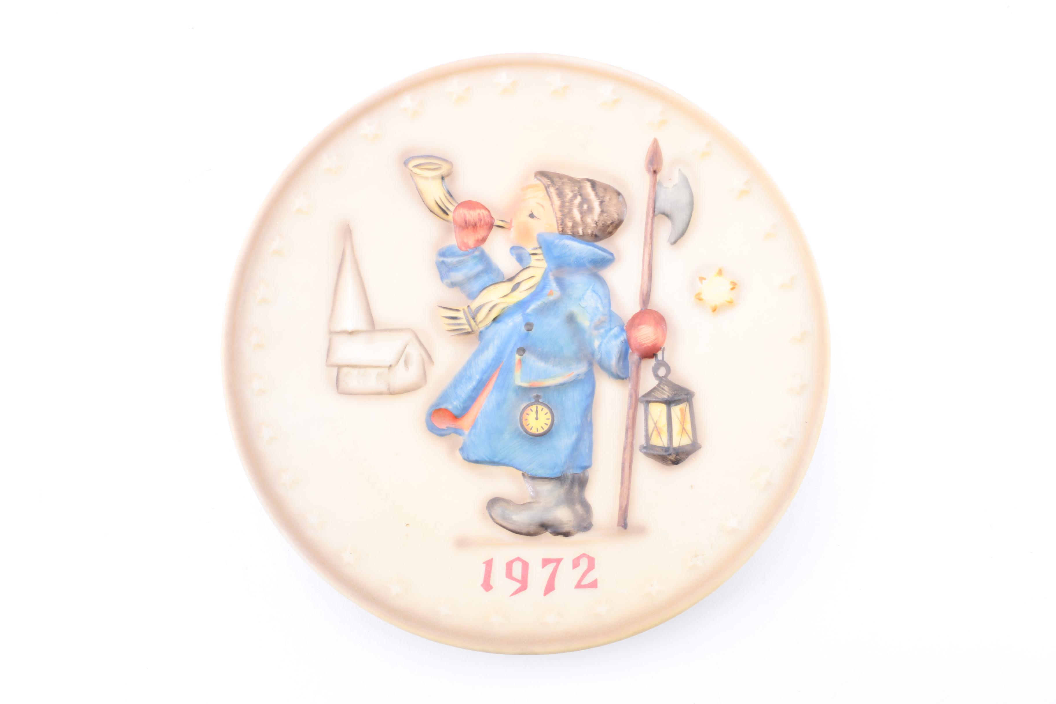 Decorative Hummel Themed Porcelain Plates