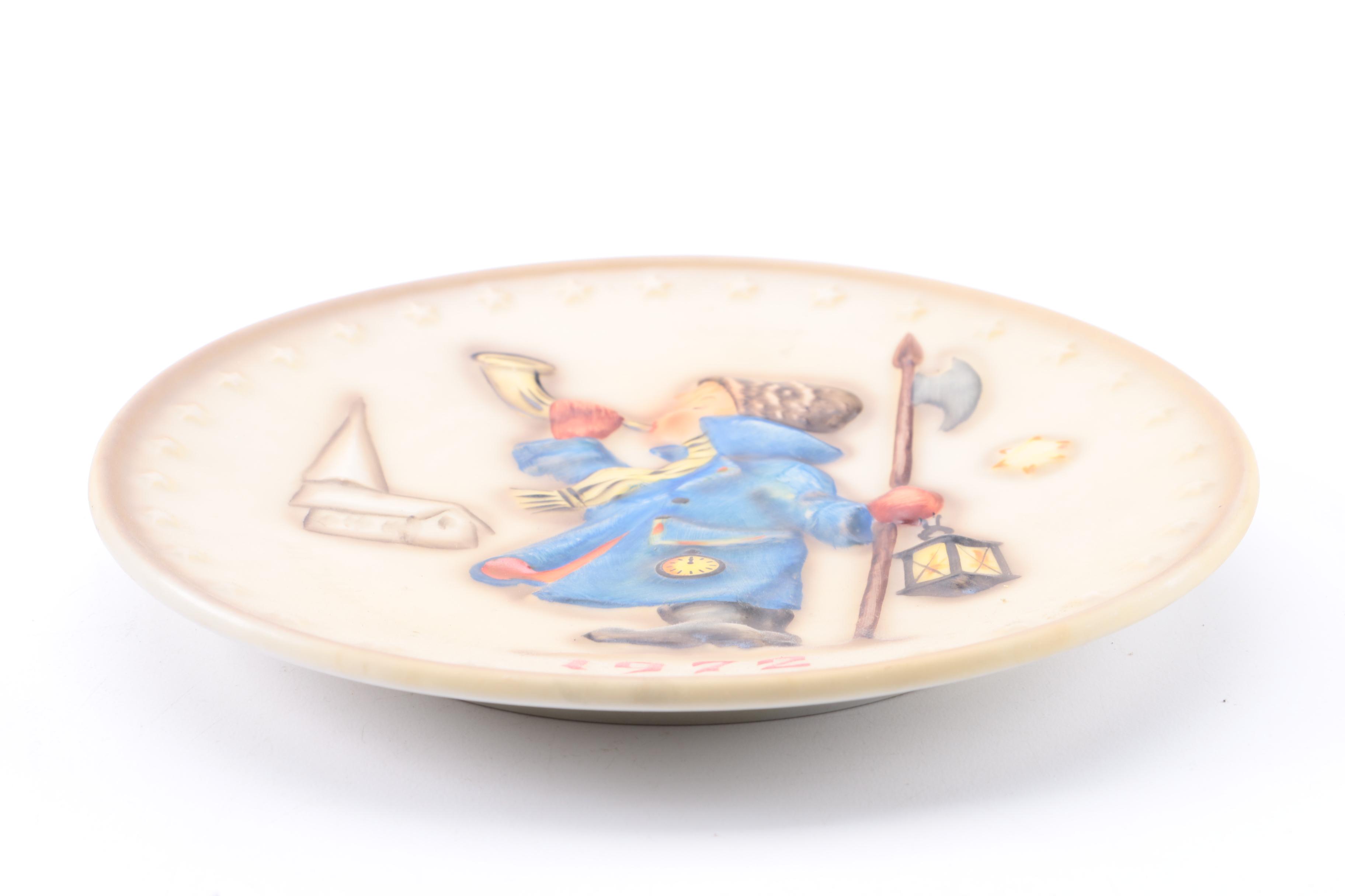 Decorative Hummel Themed Porcelain Plates