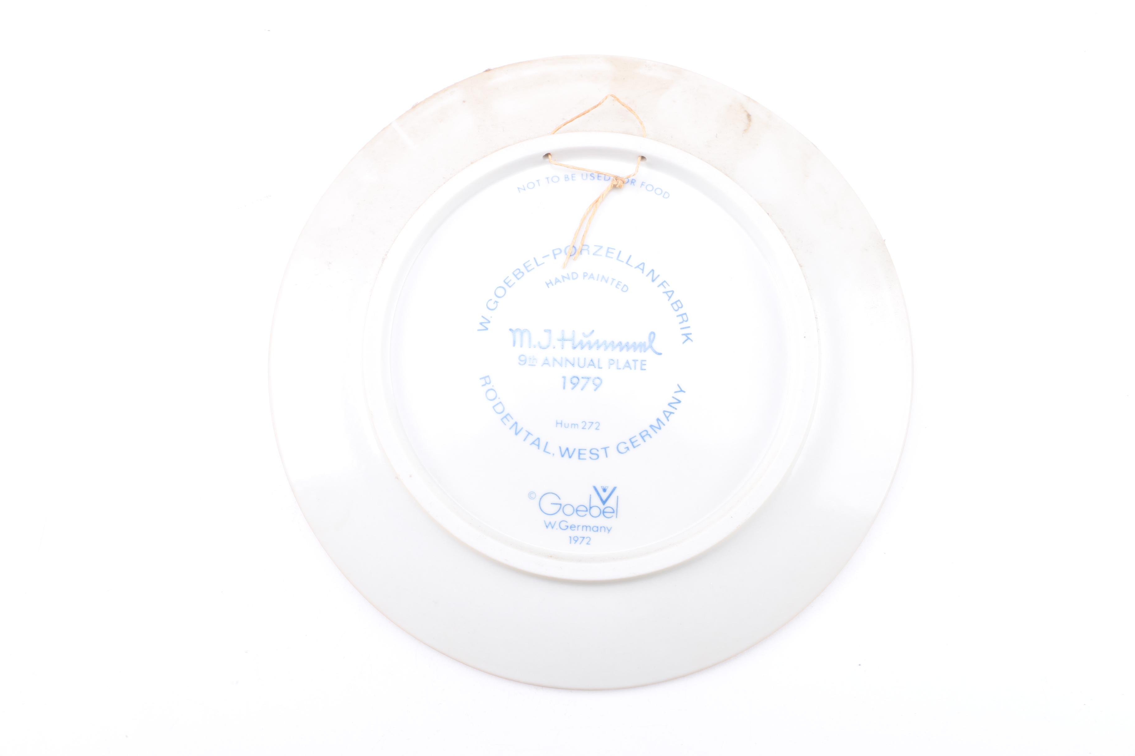 Decorative Hummel Themed Porcelain Plates