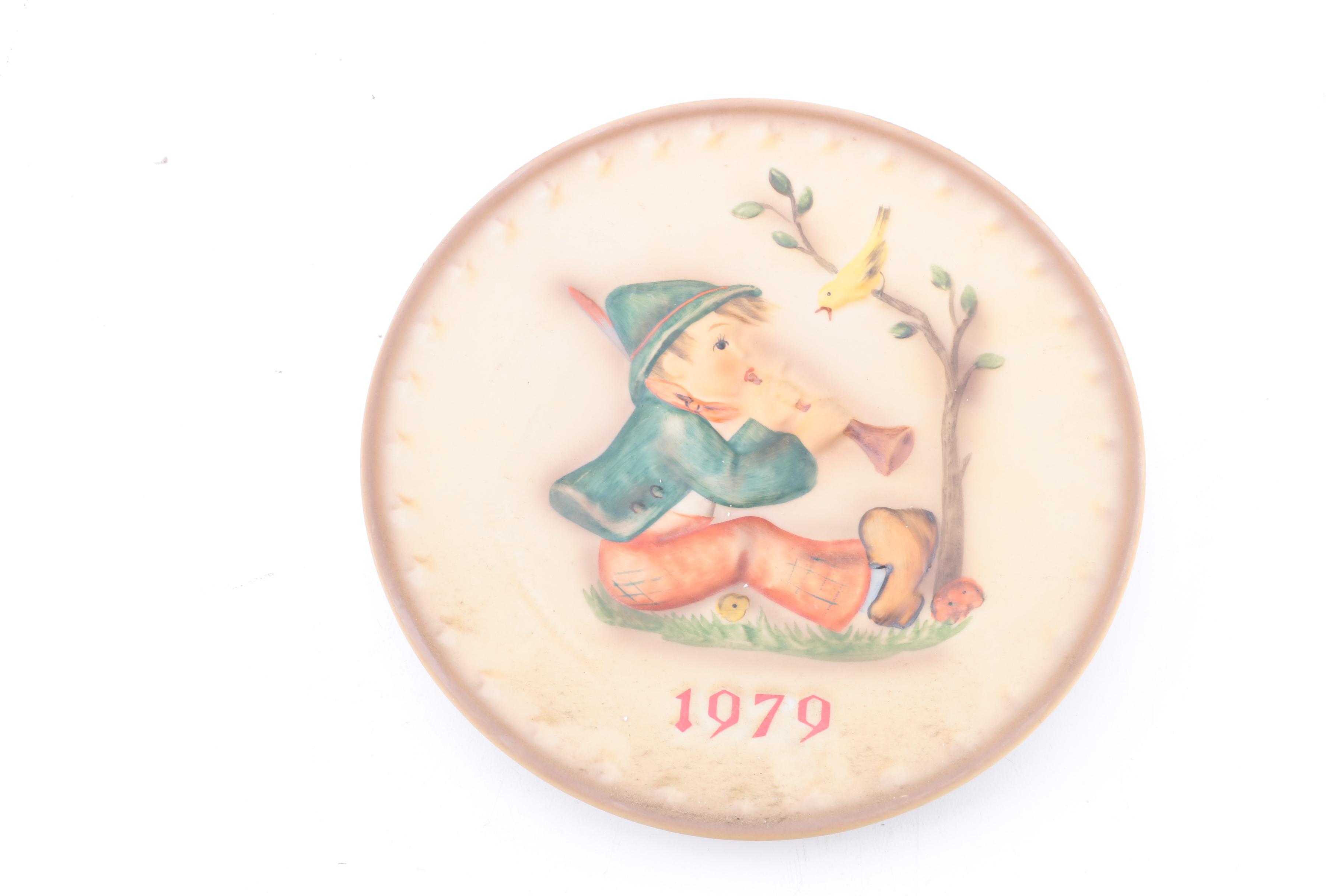 Decorative Hummel Themed Porcelain Plates