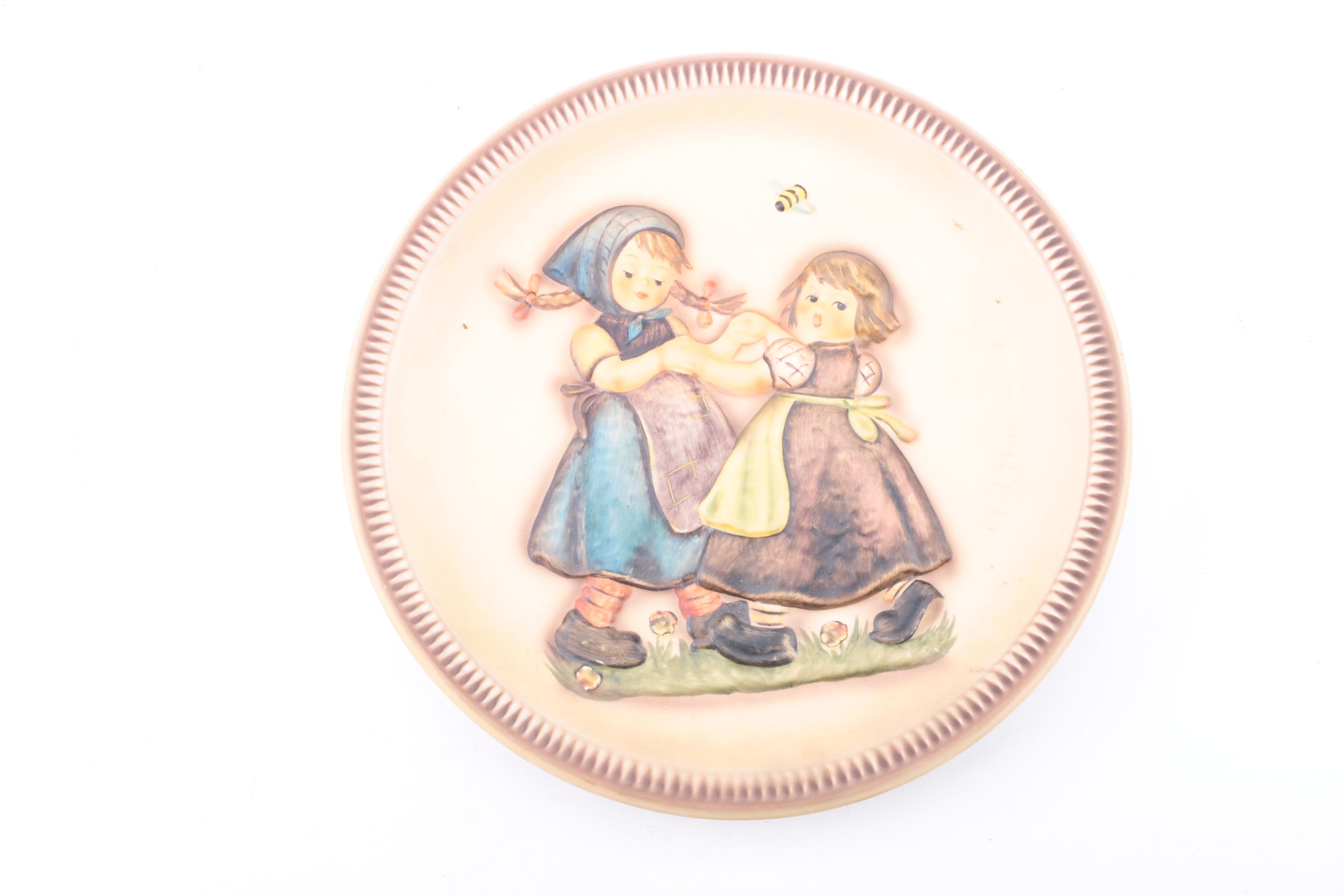 Decorative Hummel Themed Porcelain Plates