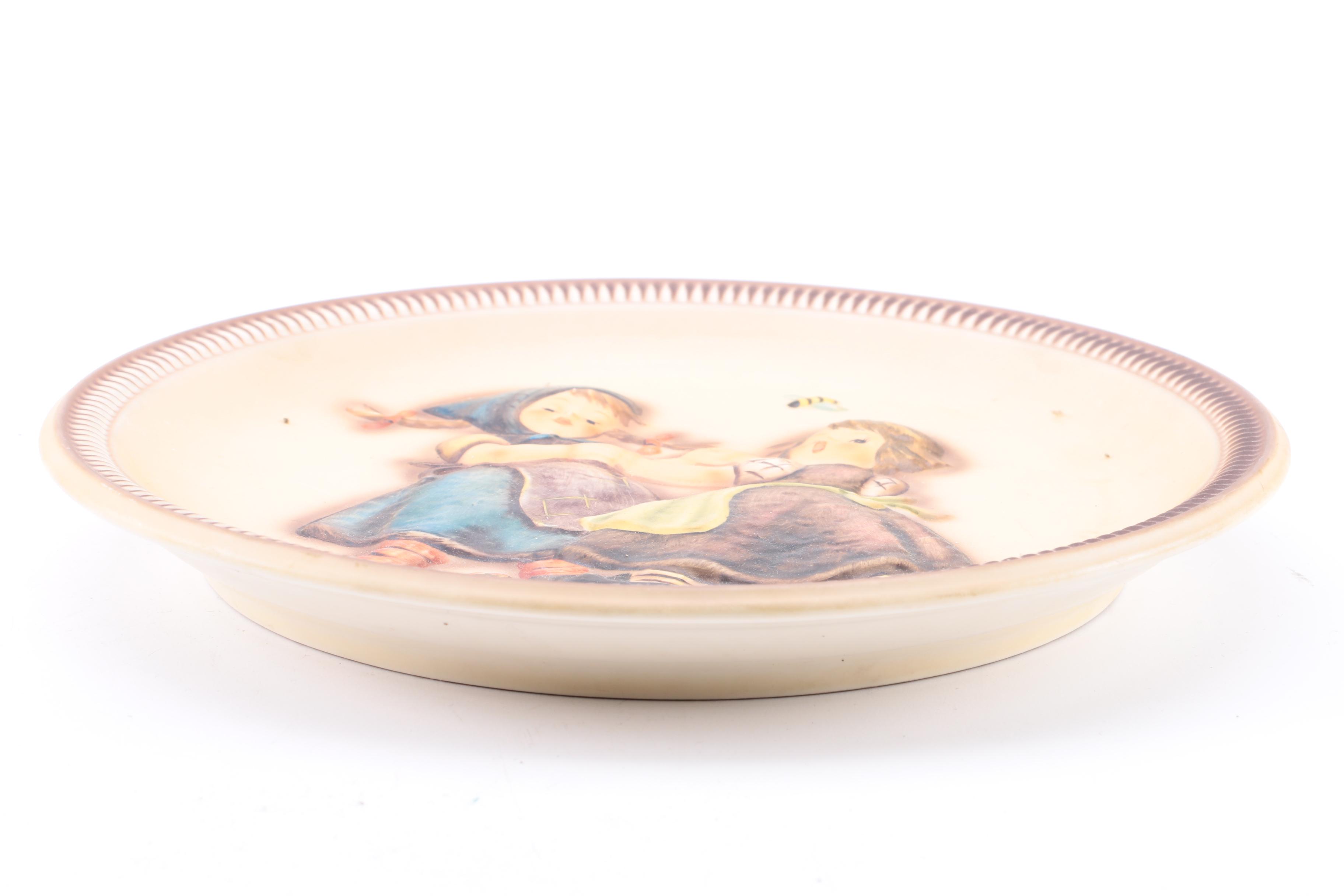 Decorative Hummel Themed Porcelain Plates