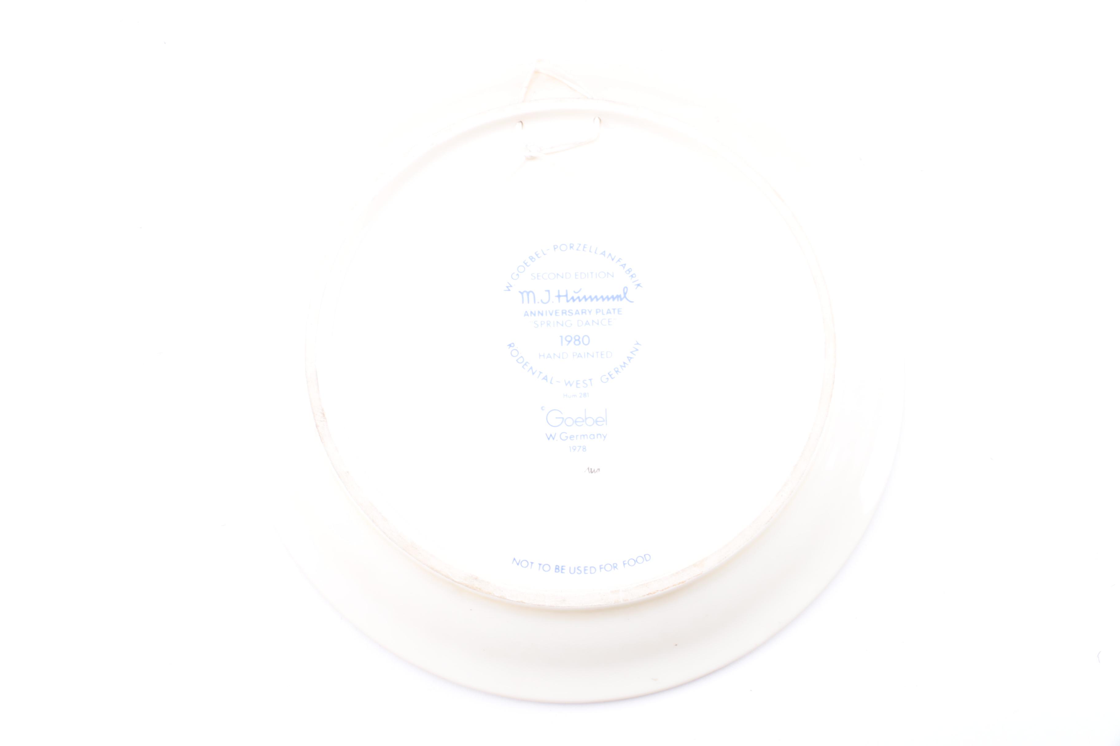 Decorative Hummel Themed Porcelain Plates