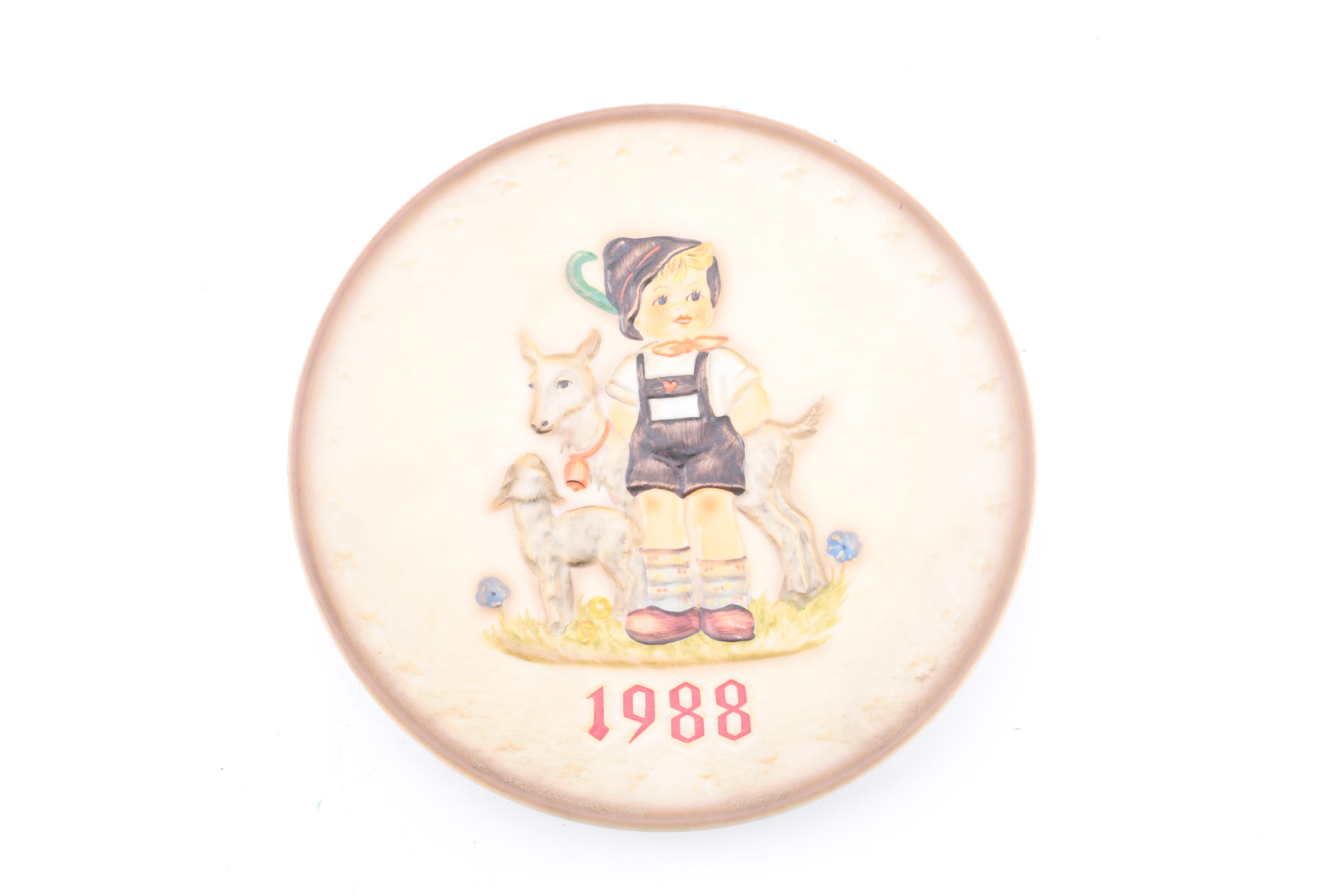 Decorative Hummel Themed Porcelain Plates