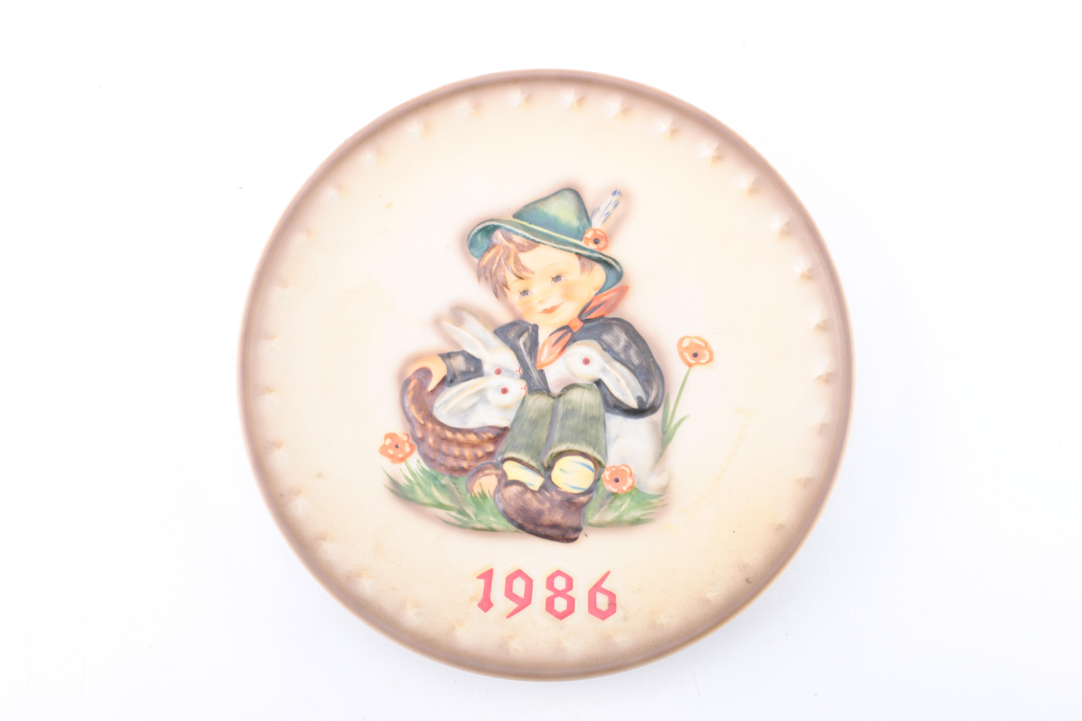 Decorative Hummel Themed Porcelain Plates