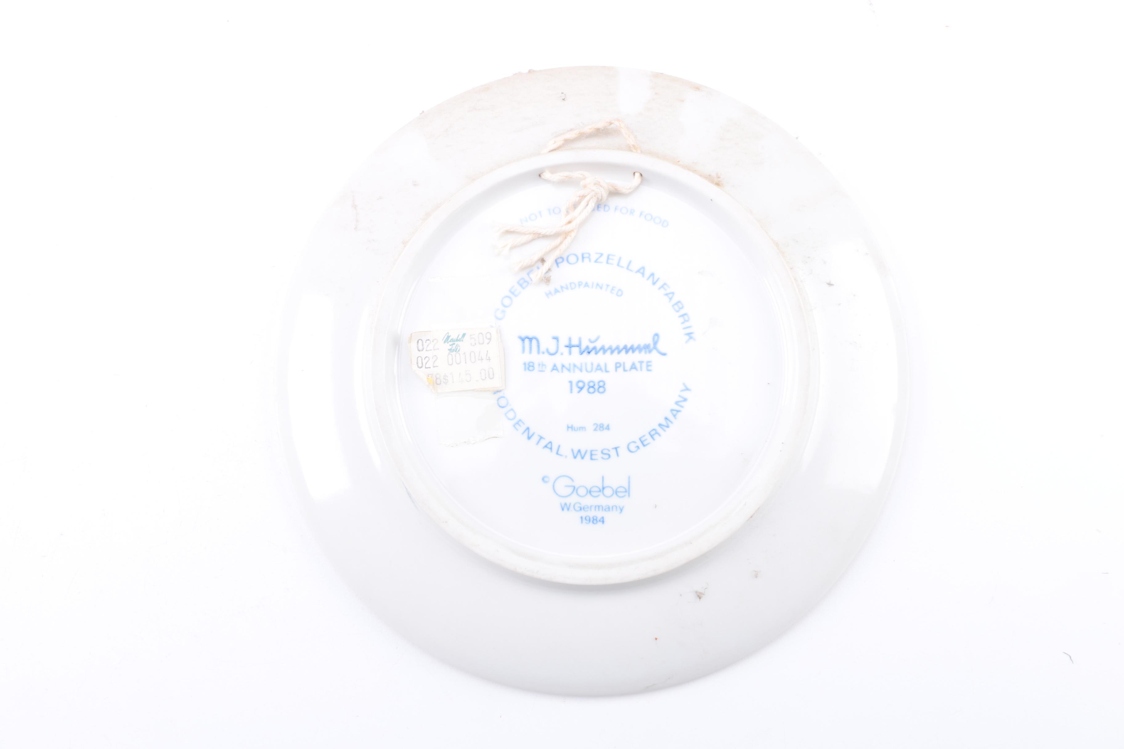 Decorative Hummel Themed Porcelain Plates