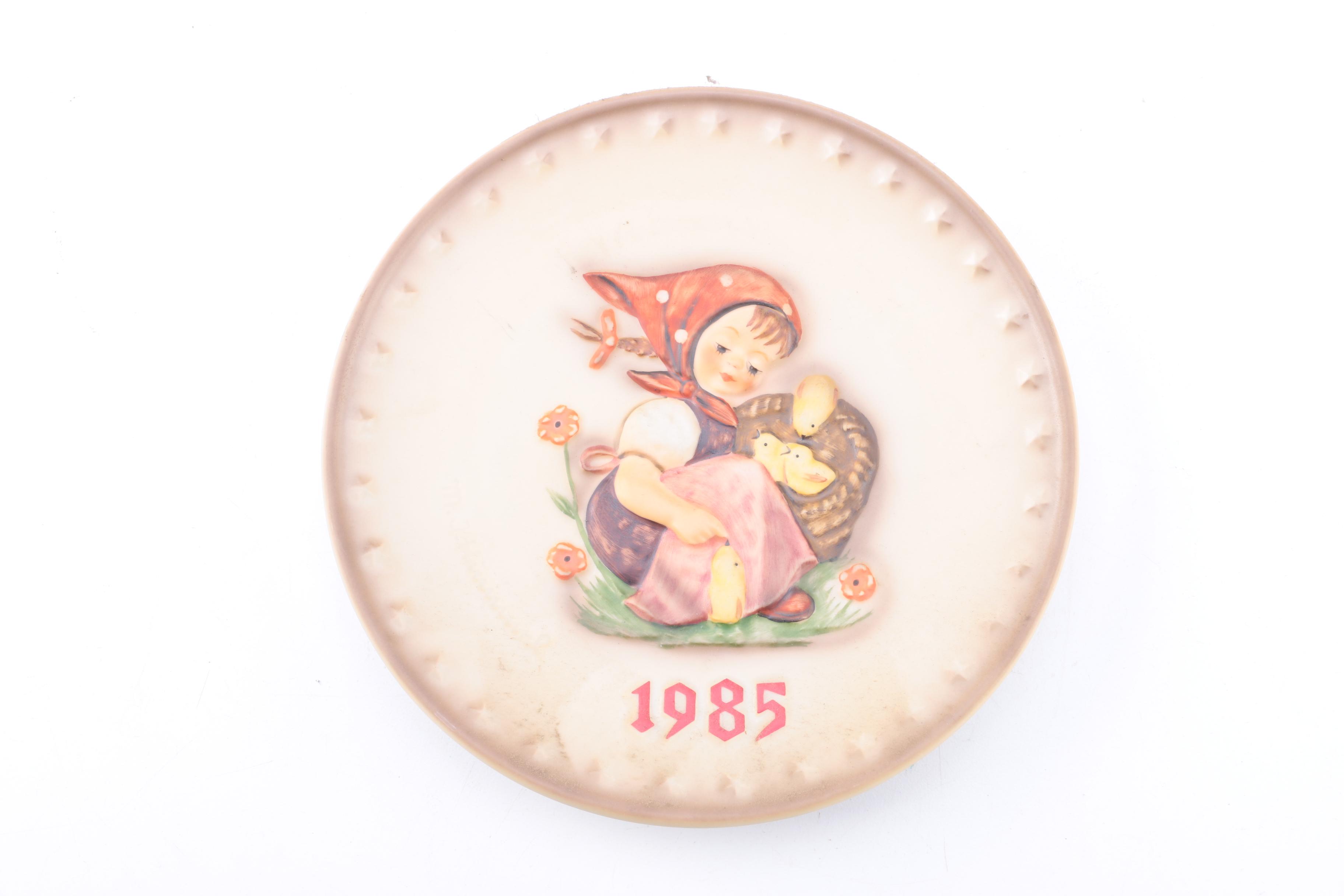 Decorative Hummel Themed Porcelain Plates