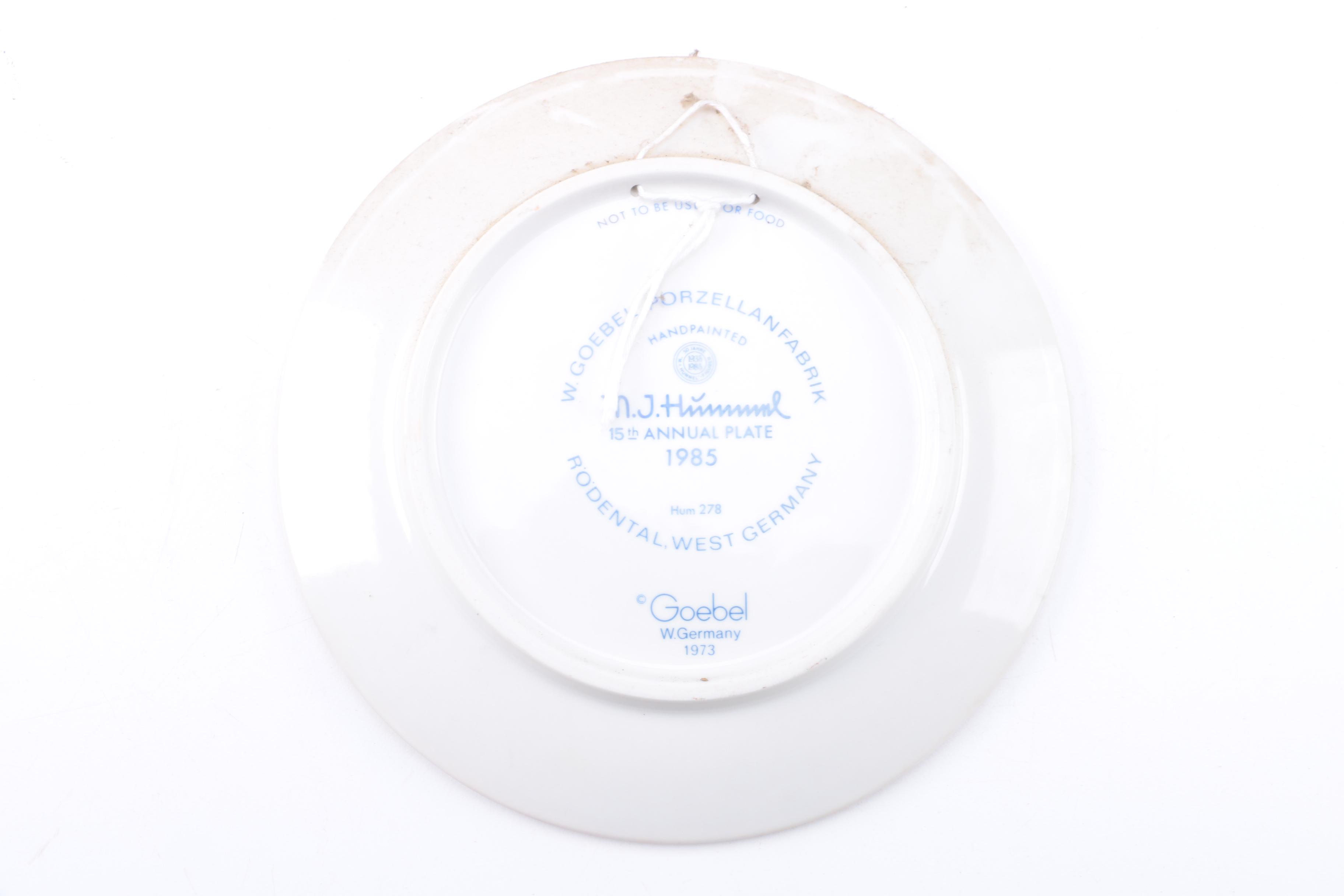 Decorative Hummel Themed Porcelain Plates