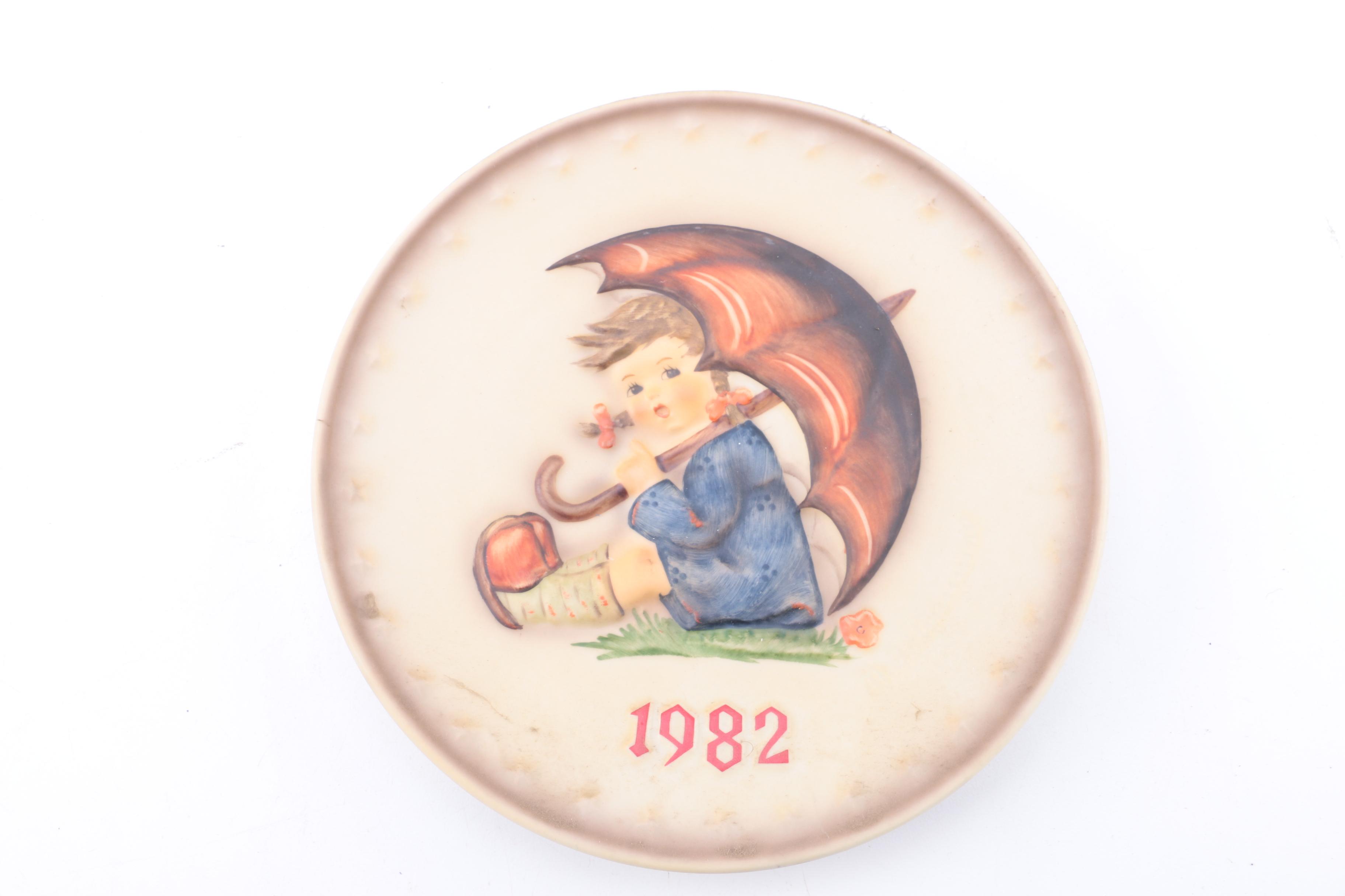 Decorative Hummel Themed Porcelain Plates