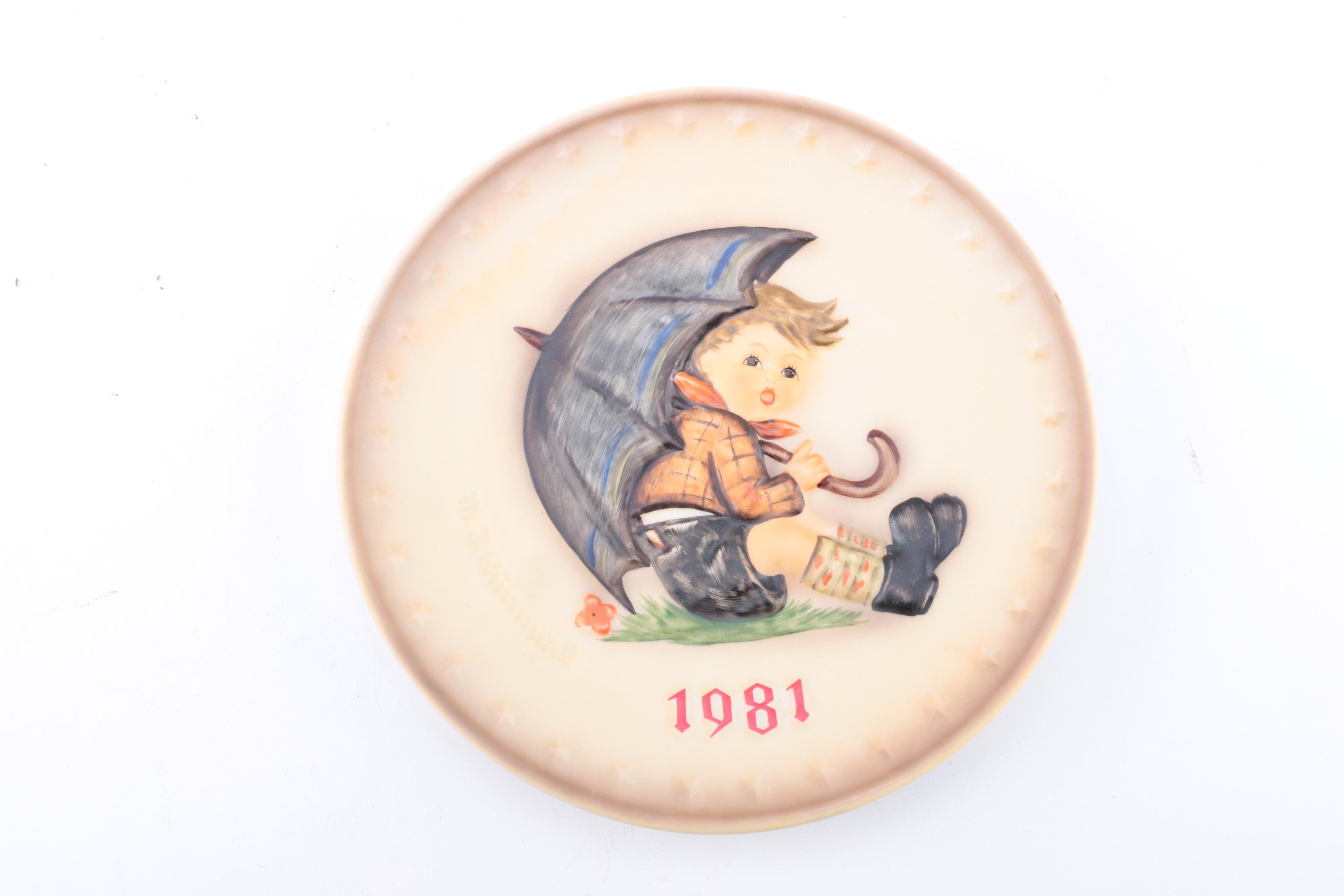Decorative Hummel Themed Porcelain Plates