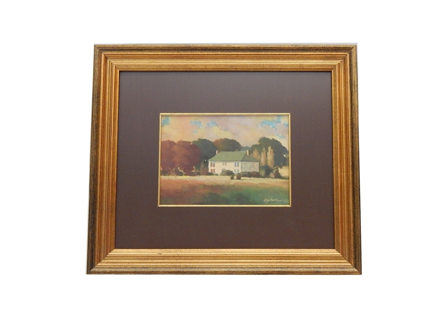 Michael Copeland Signed Original Watercolor