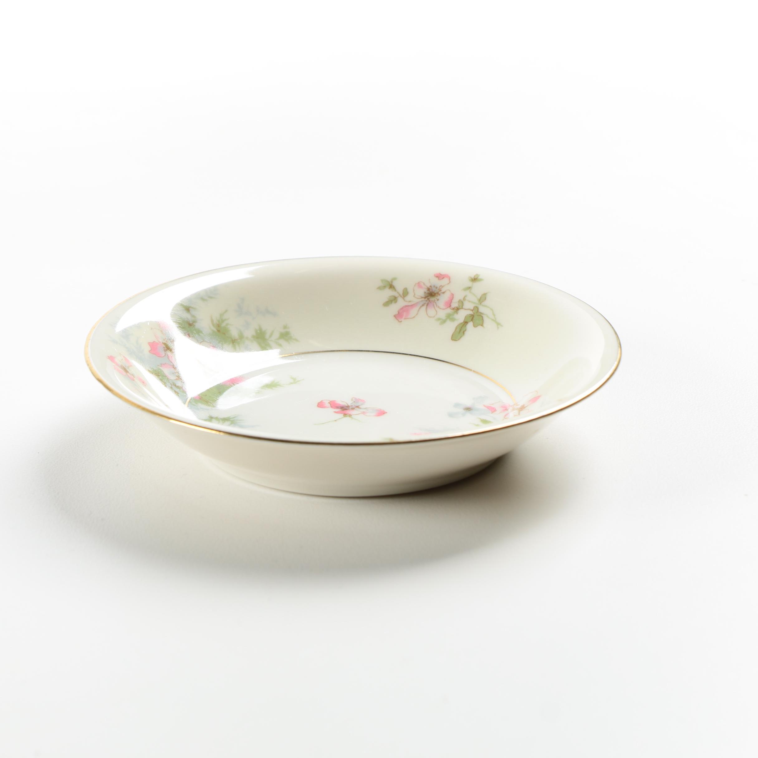 Vintage Theodore Haviland "Apple Blossom" Porcelain Tableware