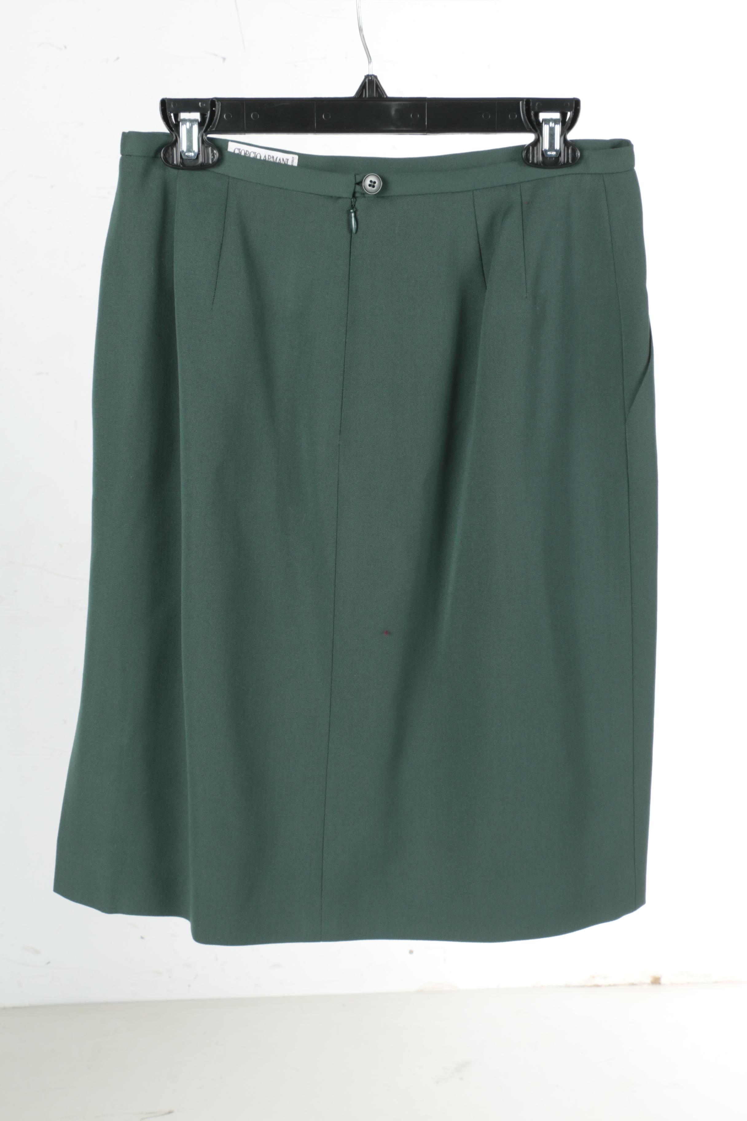 Women's Green and Maroon Separates including Armani