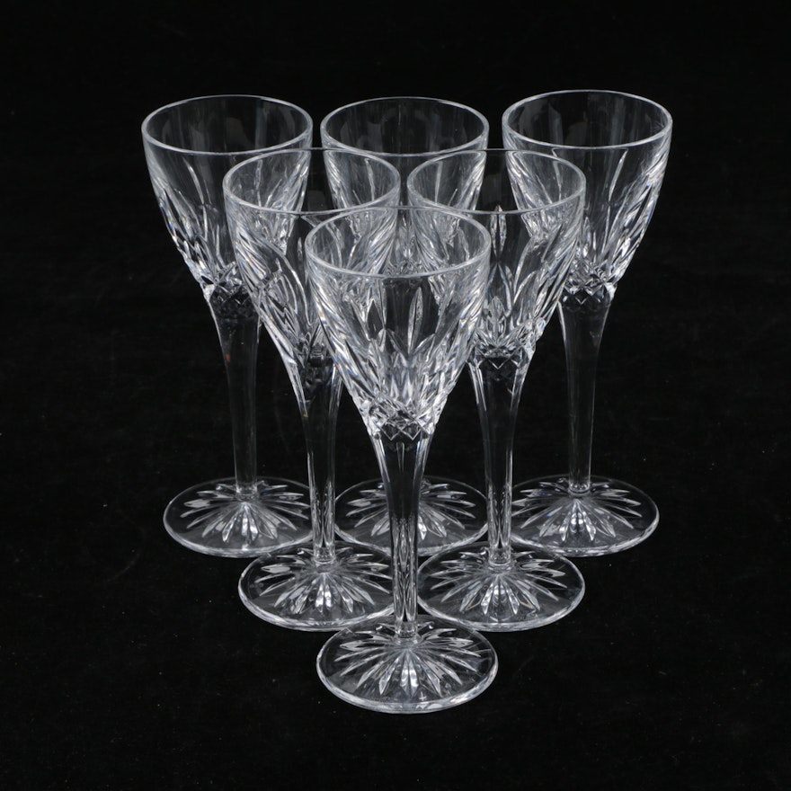 Waterford "Lismore" Crystal Cordial Glasses