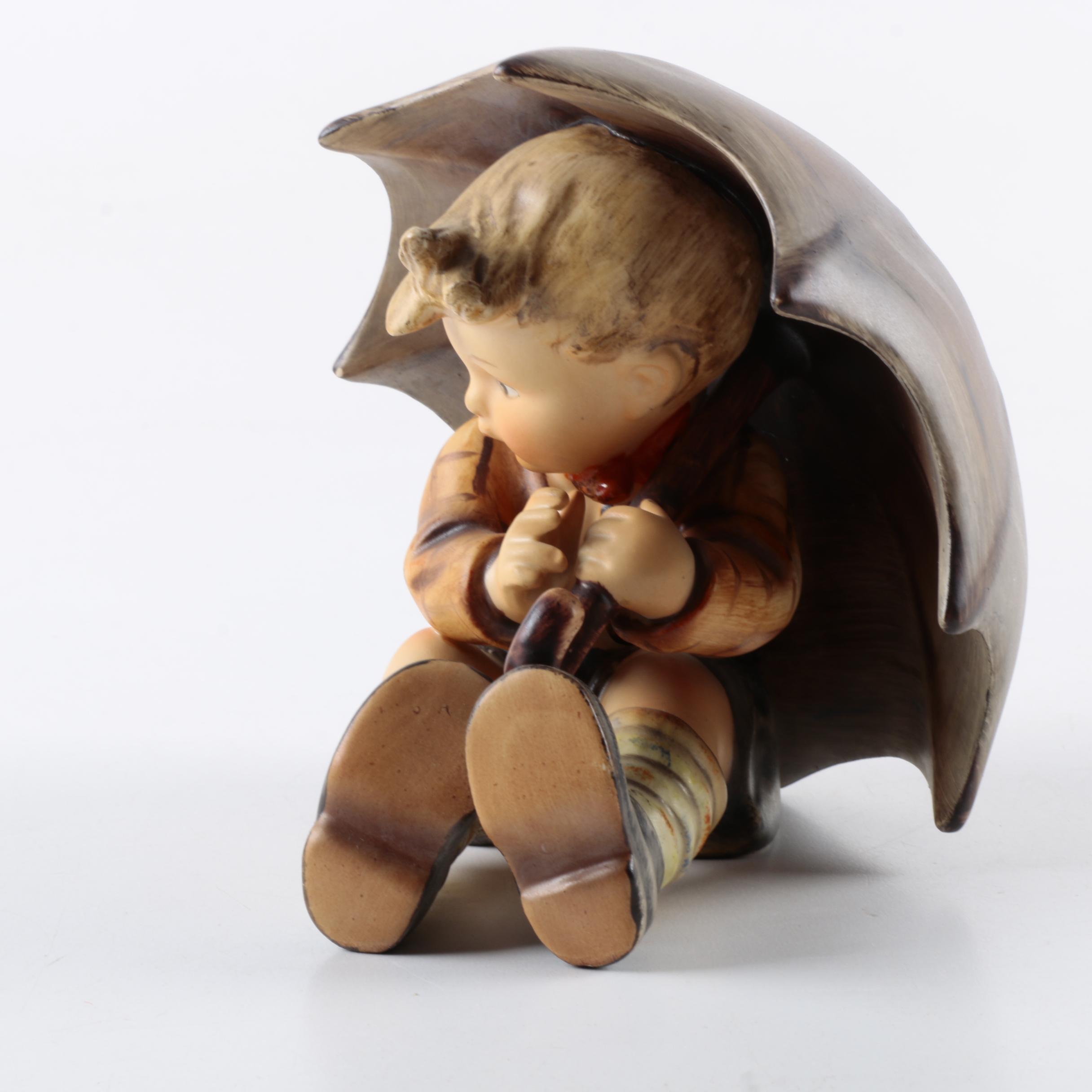 Hummel Figurine "Boy with Umbrella