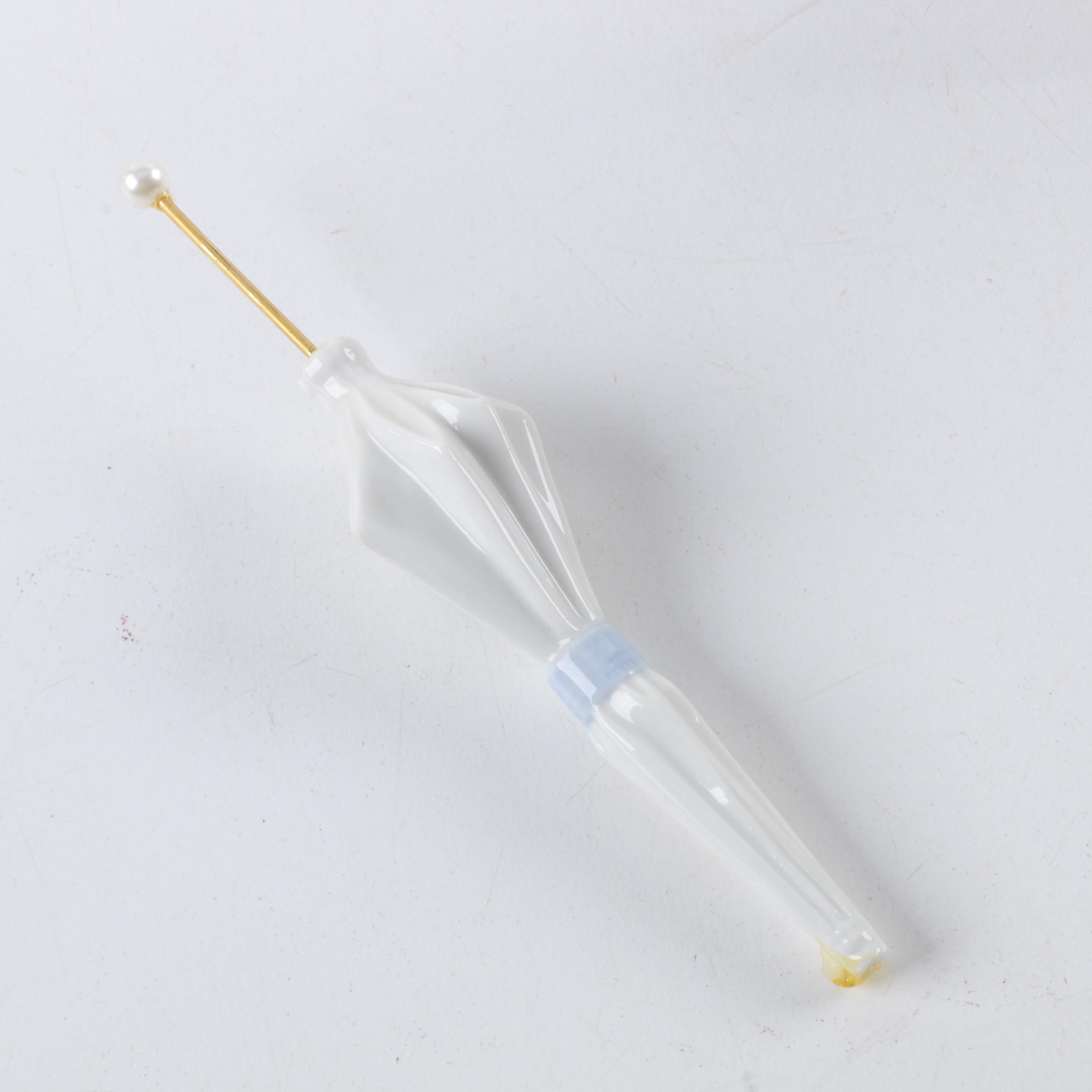 Lladró Lady with Parasol Porcelain Figurine