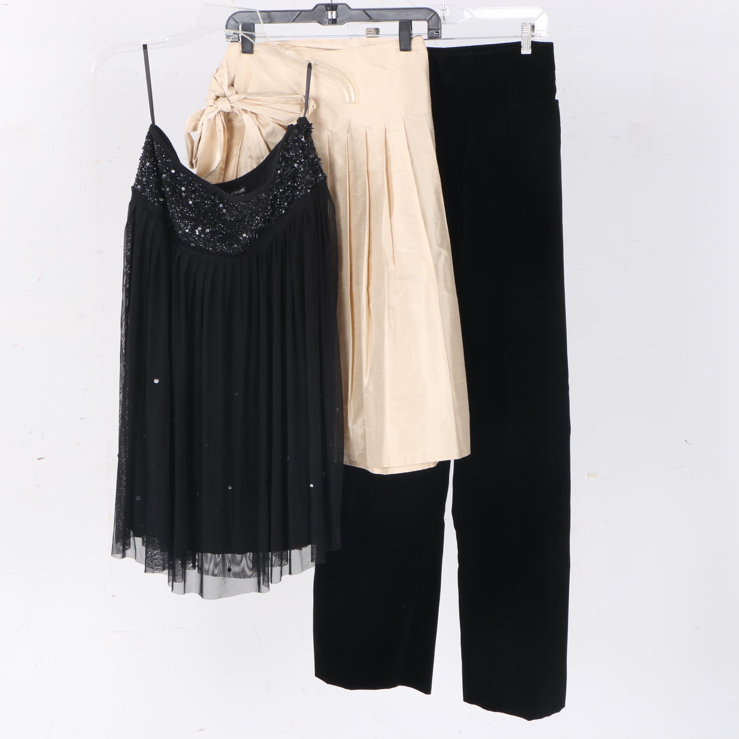 Three Women's Skirts and Pants