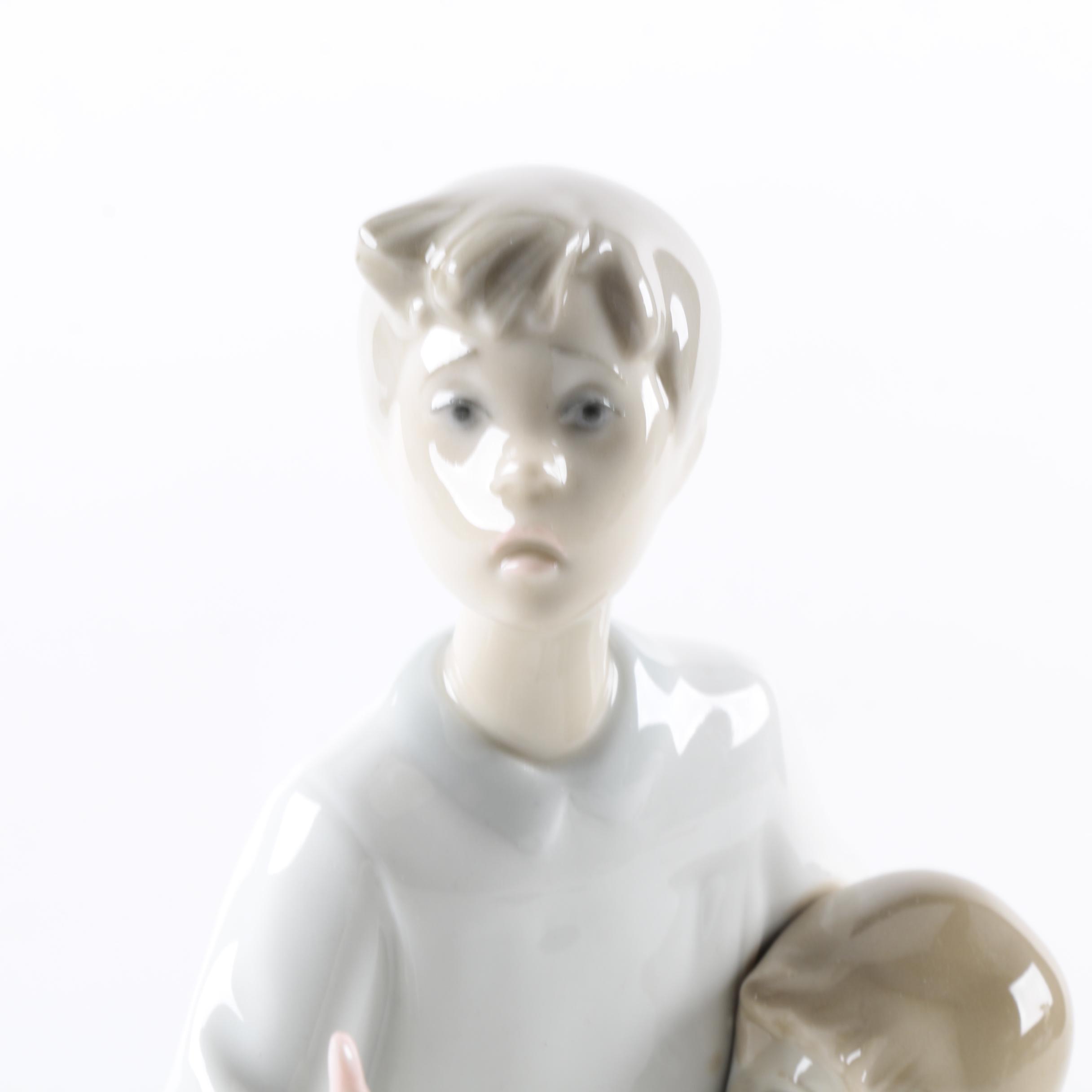 Lladró "Boy In Nightshirt" Figurine