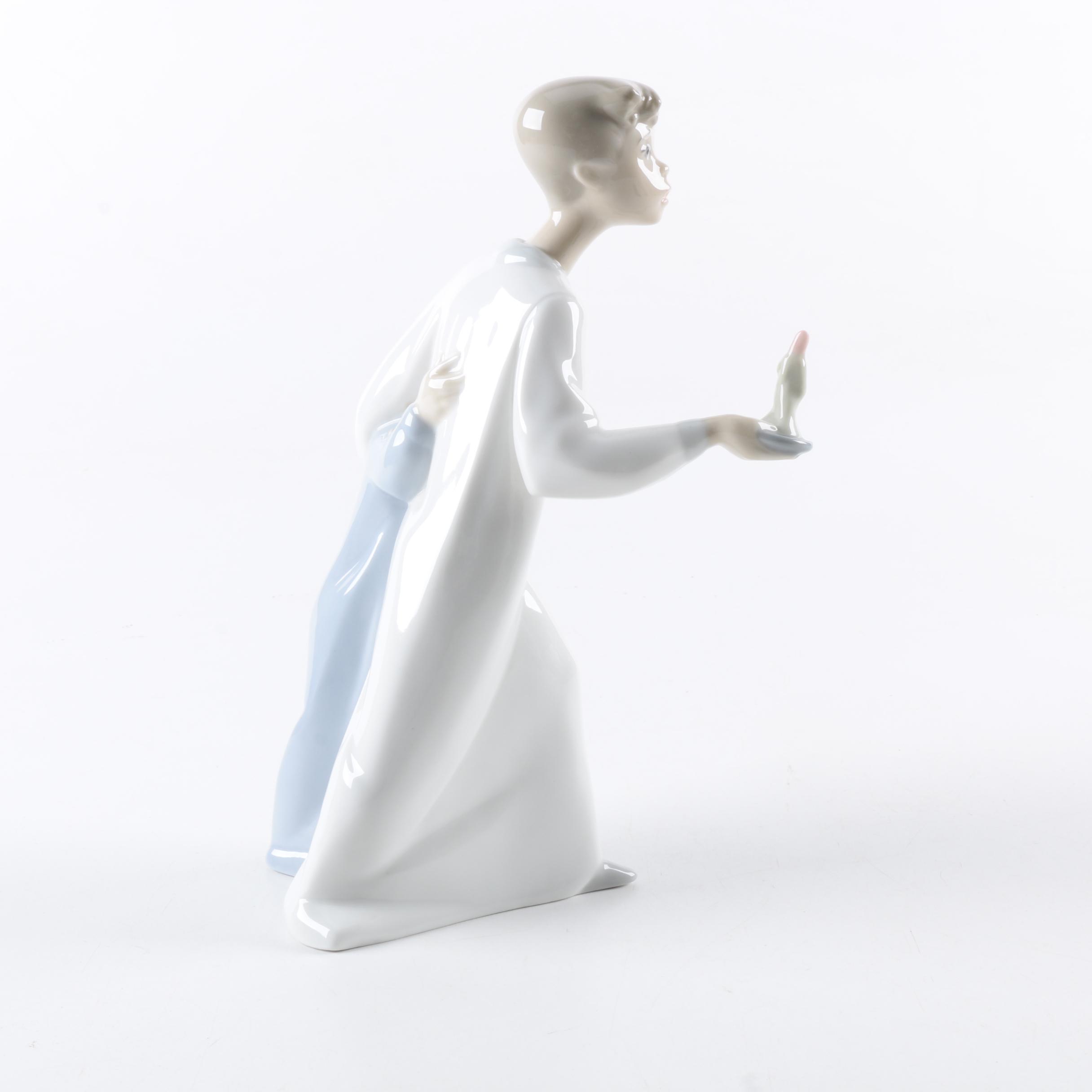 Lladró "Boy In Nightshirt" Figurine