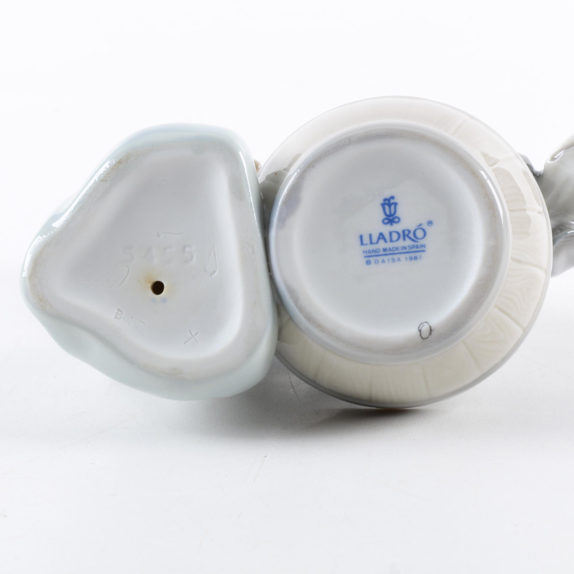 Lladró "Bashful Bather" Figurine