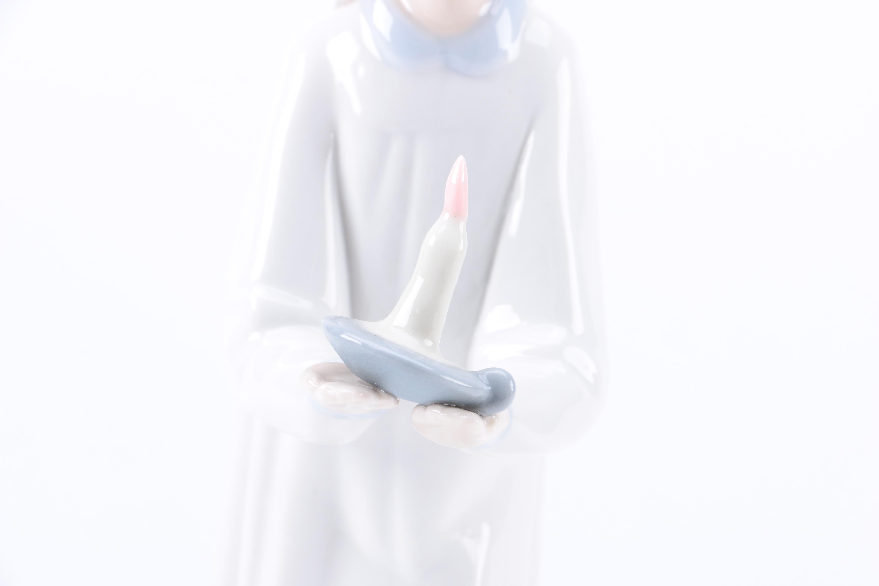 Lladró "Girl with Candle" Porcelain Figurine