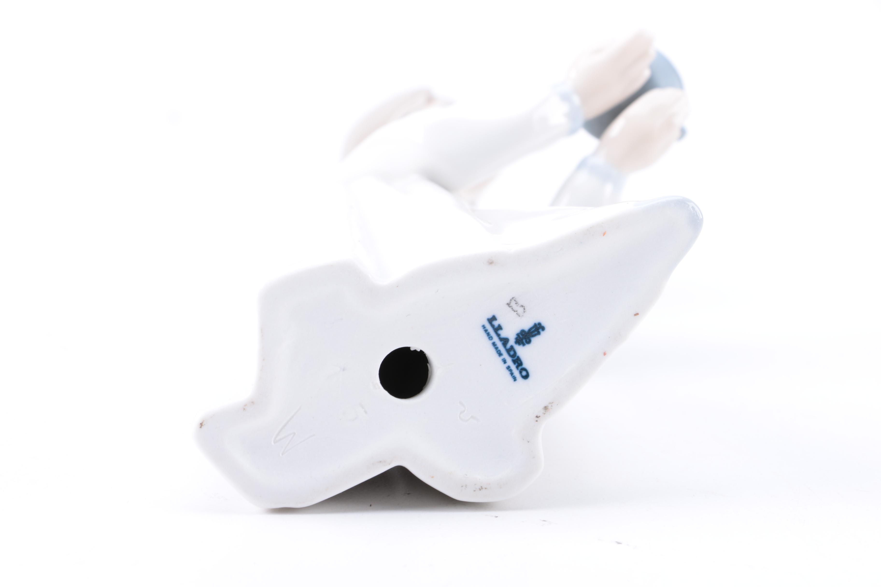 Lladró "Girl with Candle" Porcelain Figurine