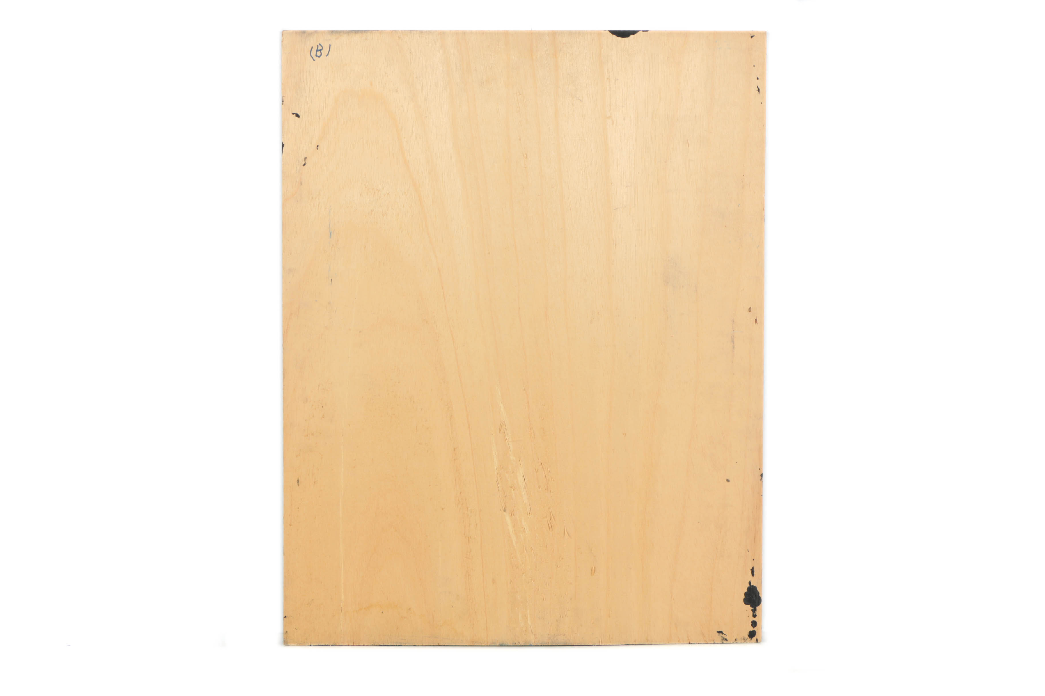 Evelyn Borchard Metzger Oil Painting on Panel Portrait of a Woman