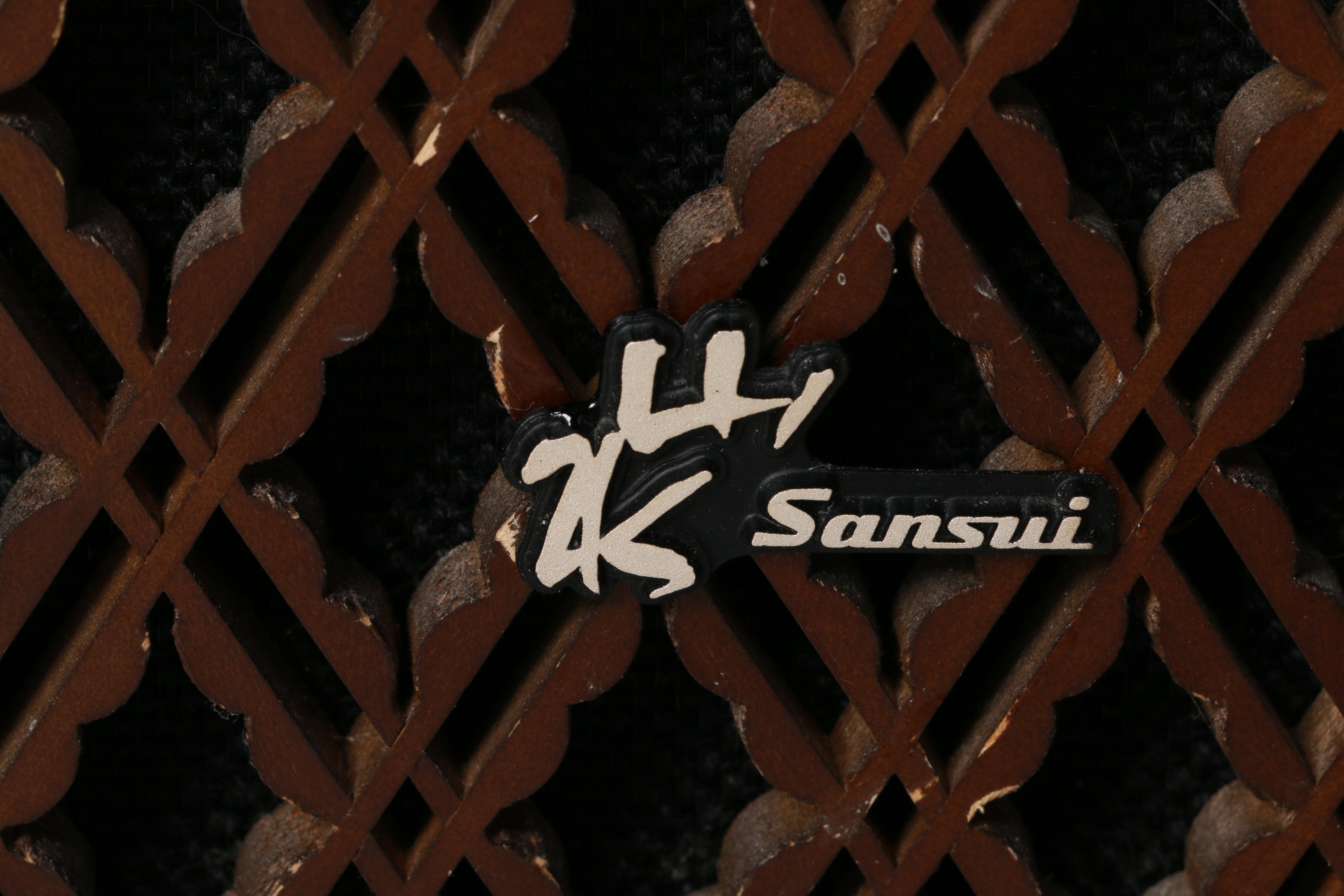 Vintage Sansui Stereo Tuner Amplifier and Speakers