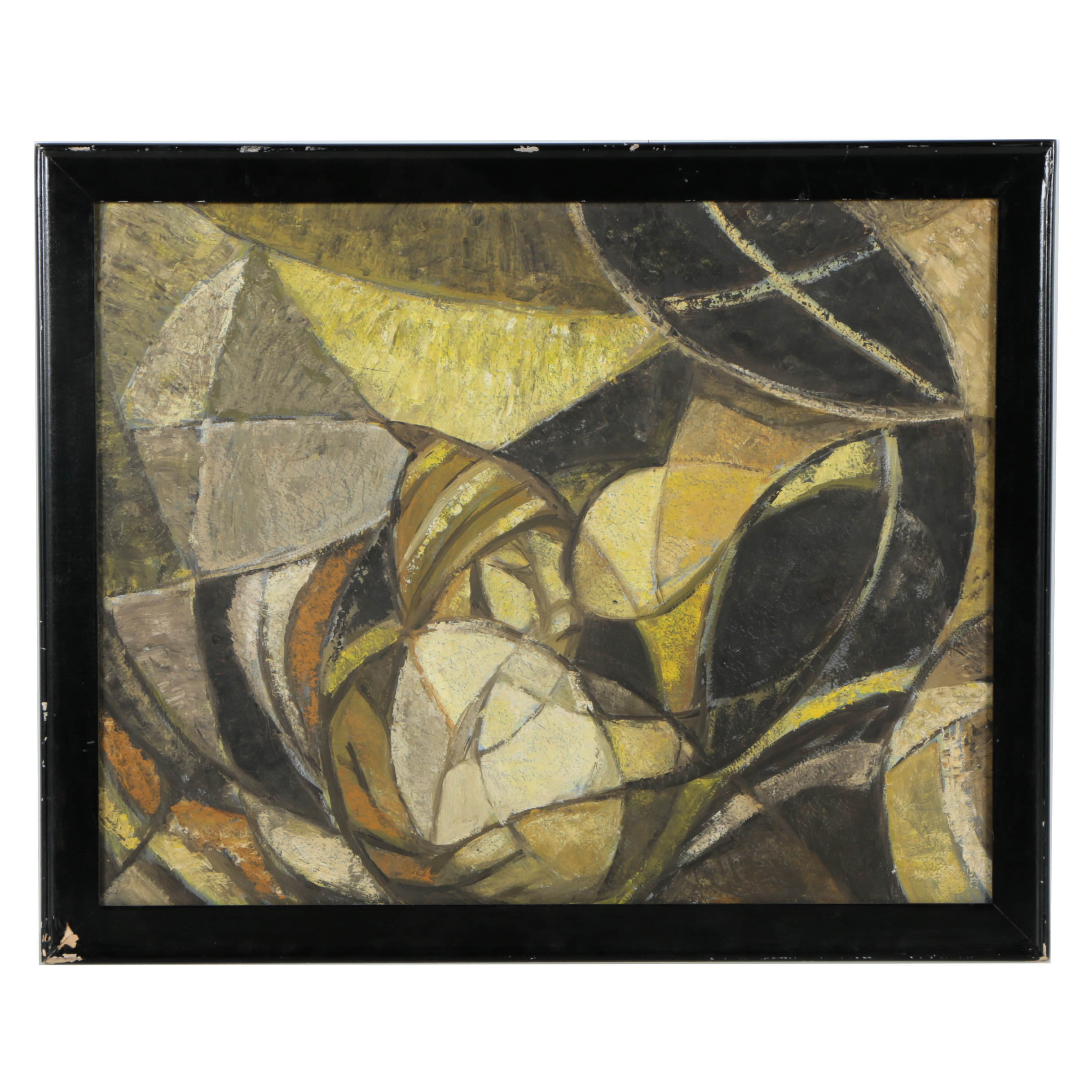 Evelyn Borchard Metzger Oil Painting on Panel "Bolivian Mother"