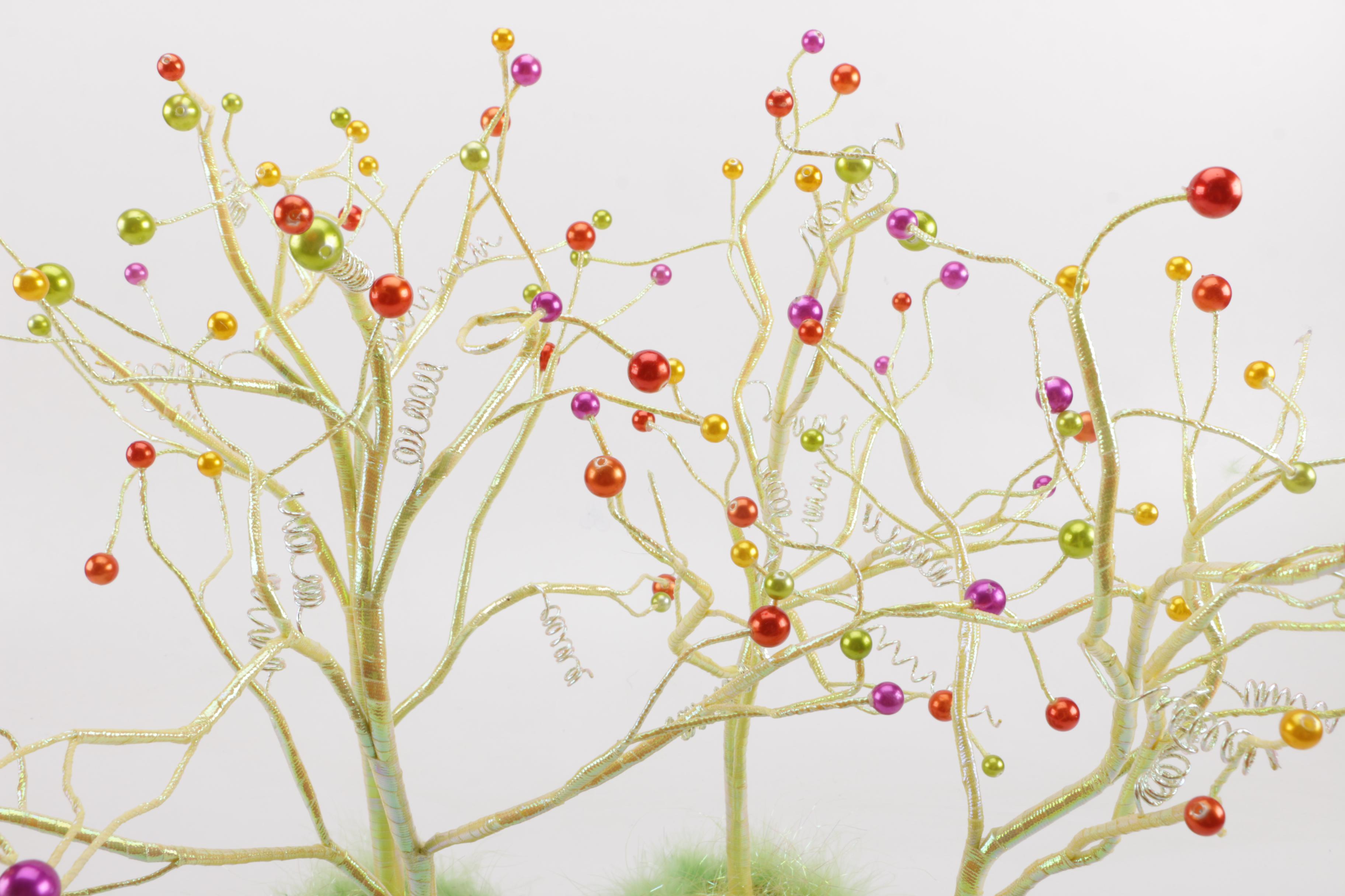 Department 56 Decorative Pots with Seasonal Faux Plant Decor