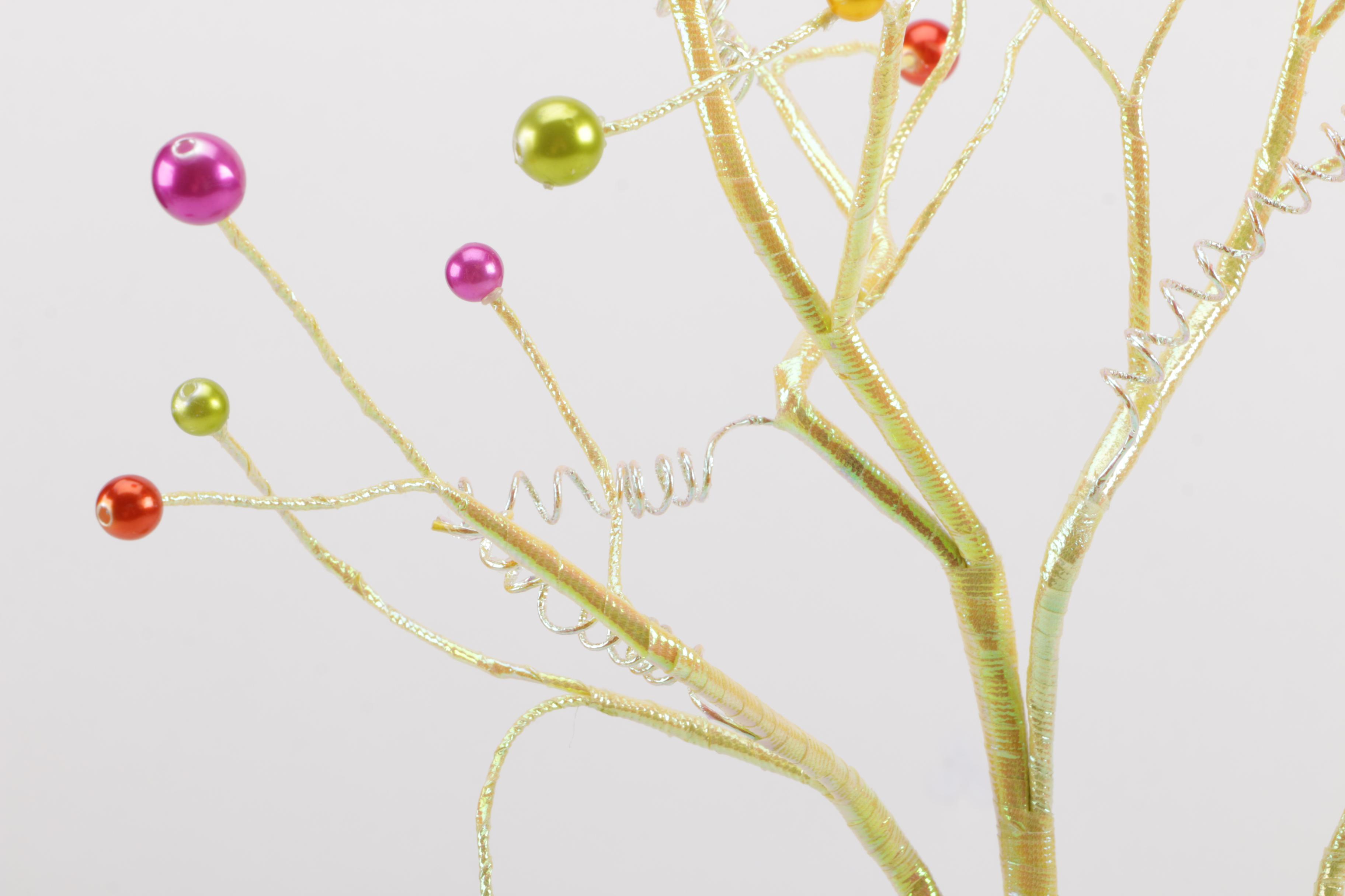 Department 56 Decorative Pots with Seasonal Faux Plant Decor