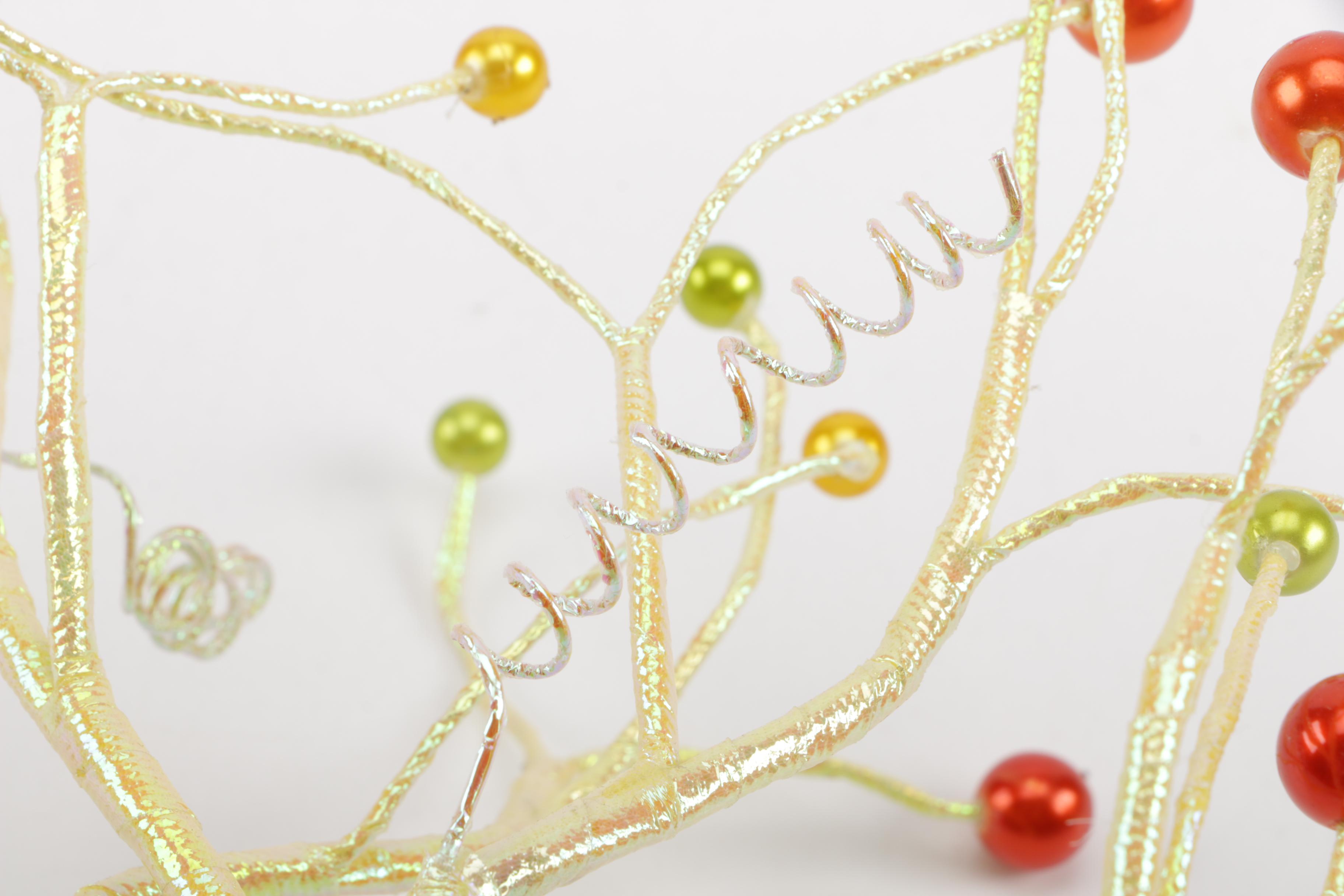 Department 56 Decorative Pots with Seasonal Faux Plant Decor