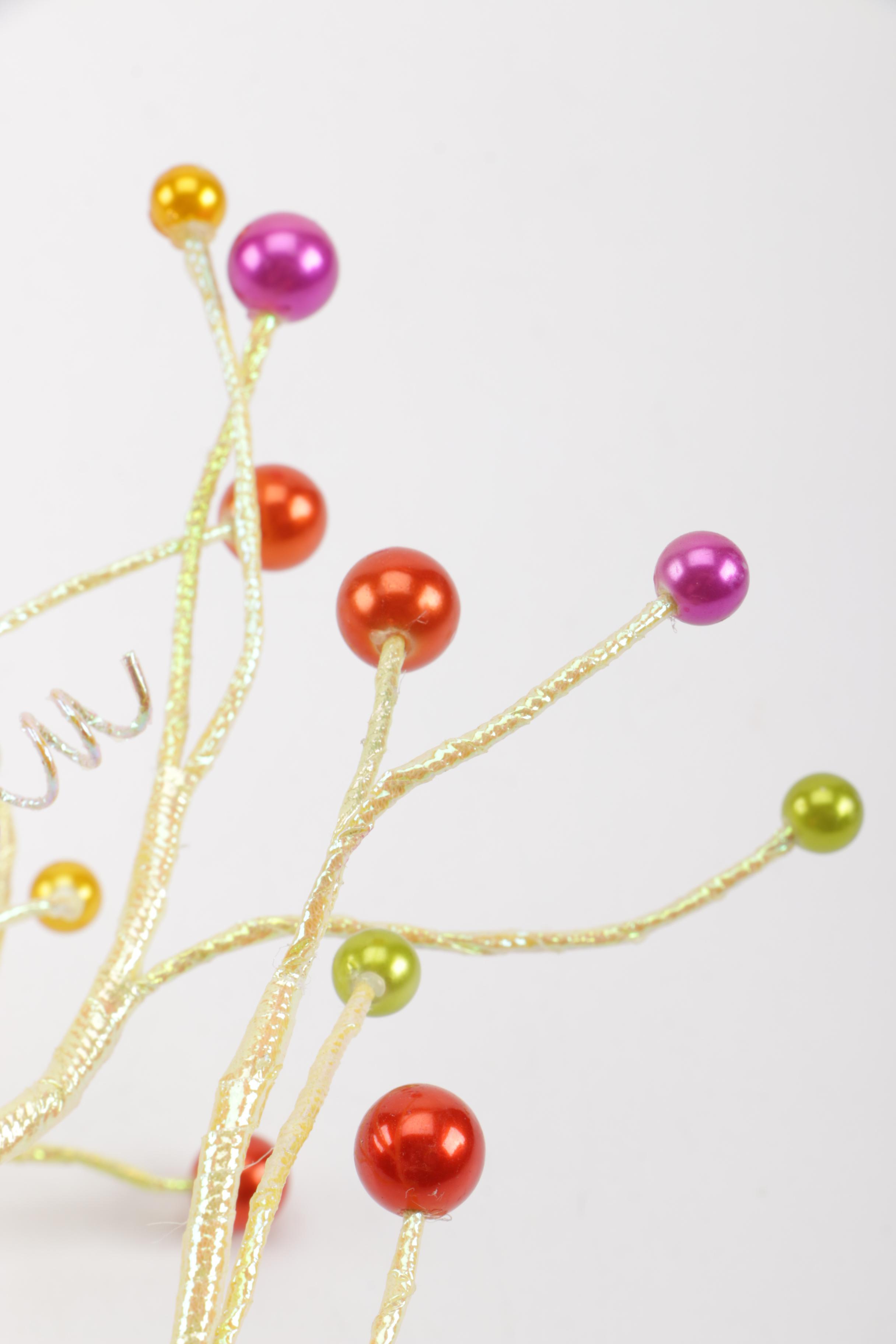 Department 56 Decorative Pots with Seasonal Faux Plant Decor