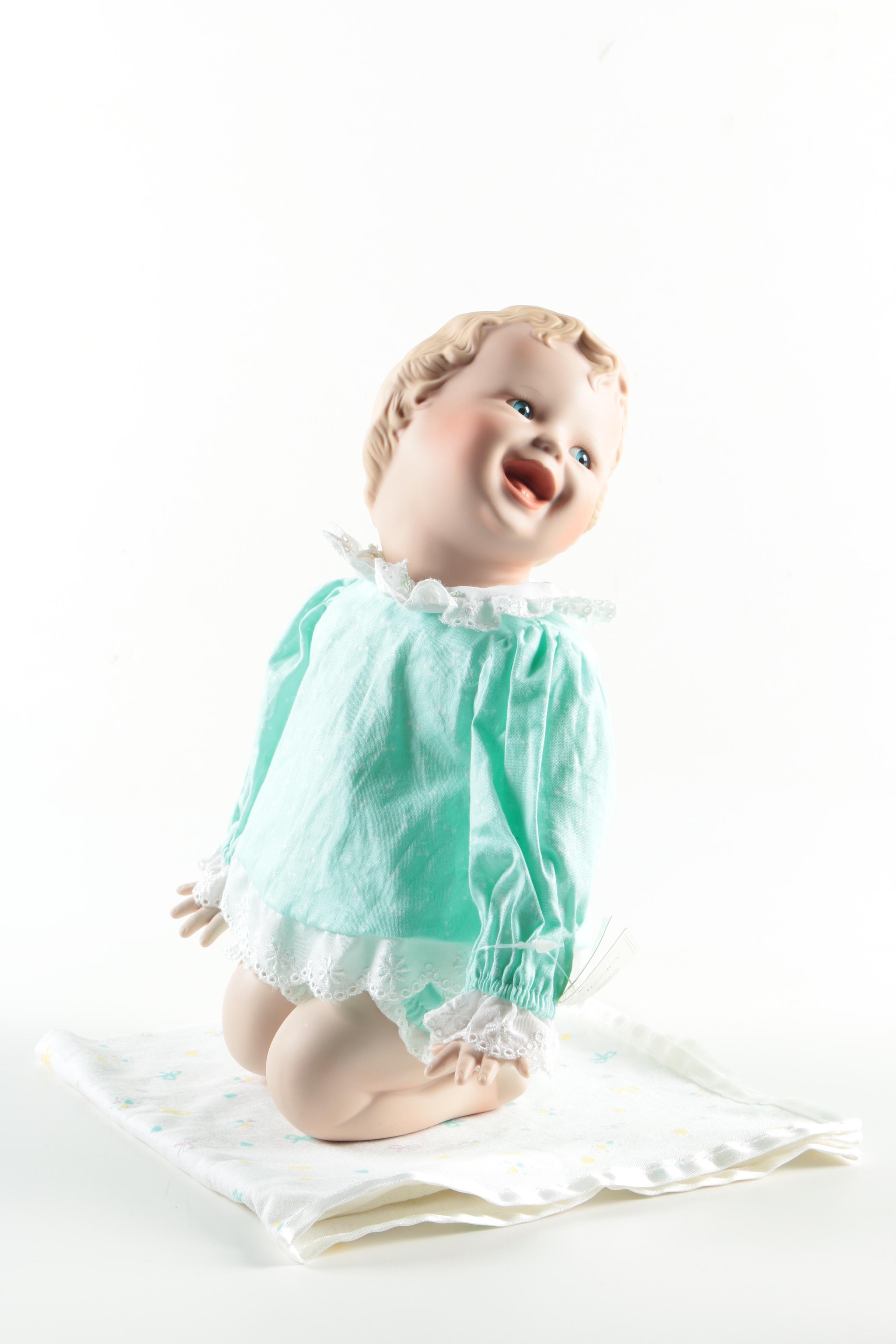 Selection of Edwin M. Knowles Porcelain Dolls Including Yolanda Bello