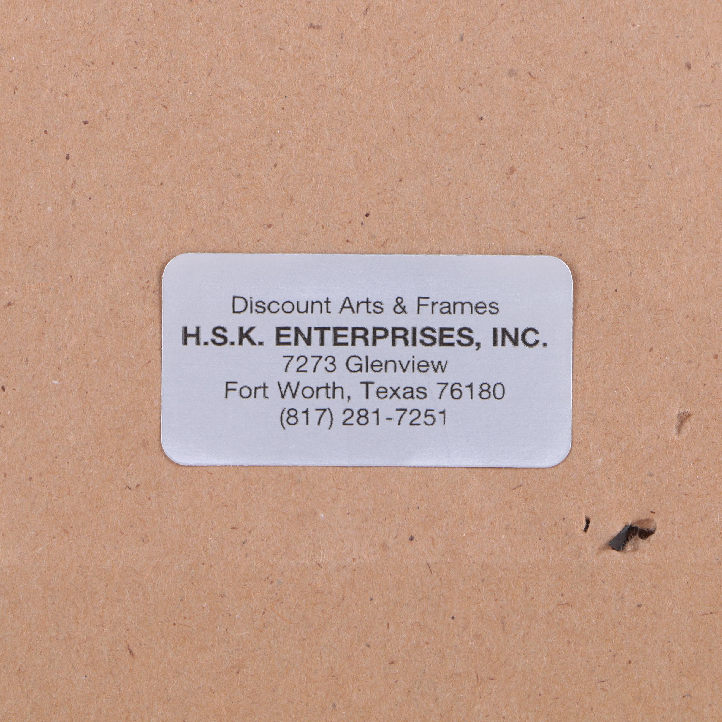 Oil Painting of Streetscape