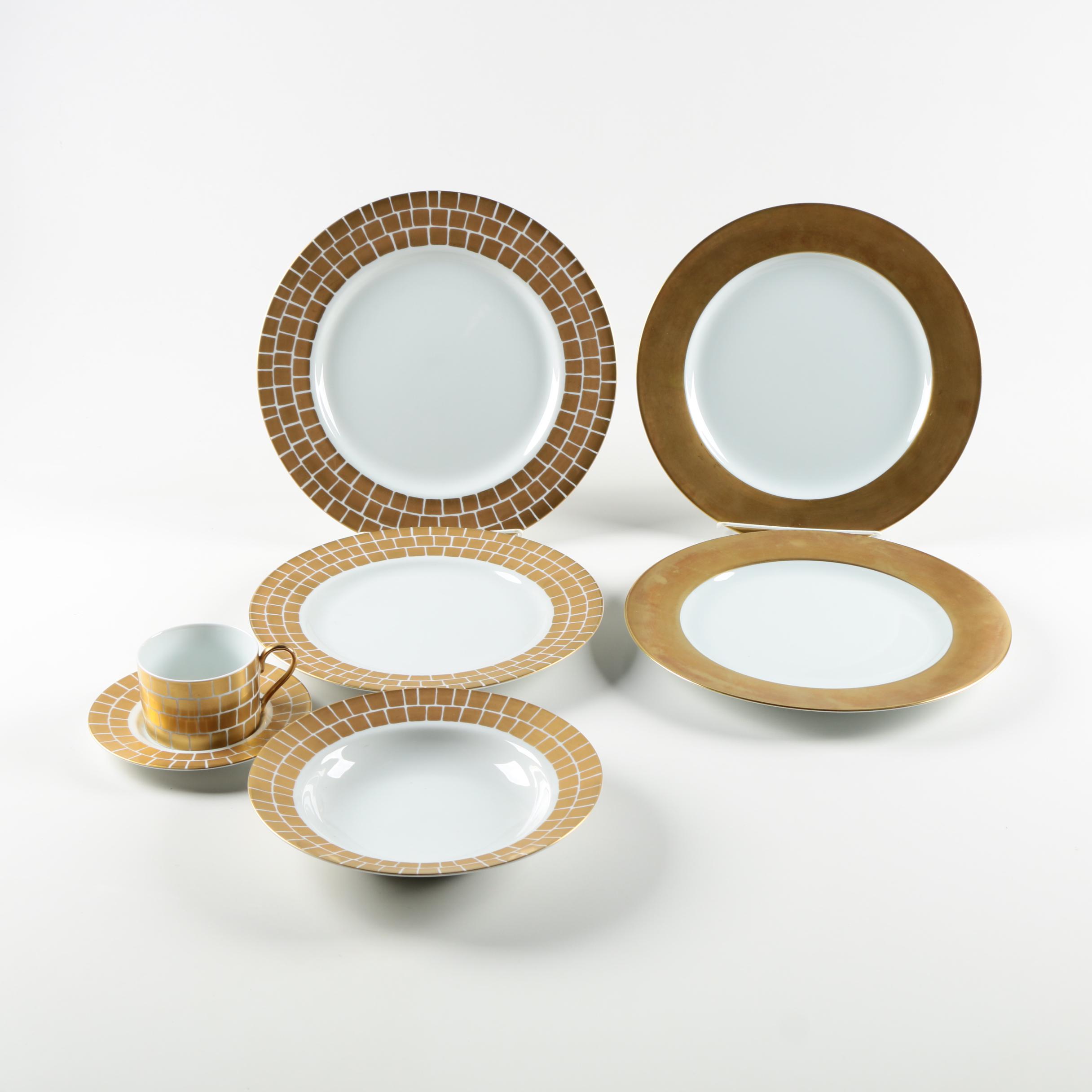 Marc Blackwell "Palazzo" and Bernardaud Porcelain Tableware