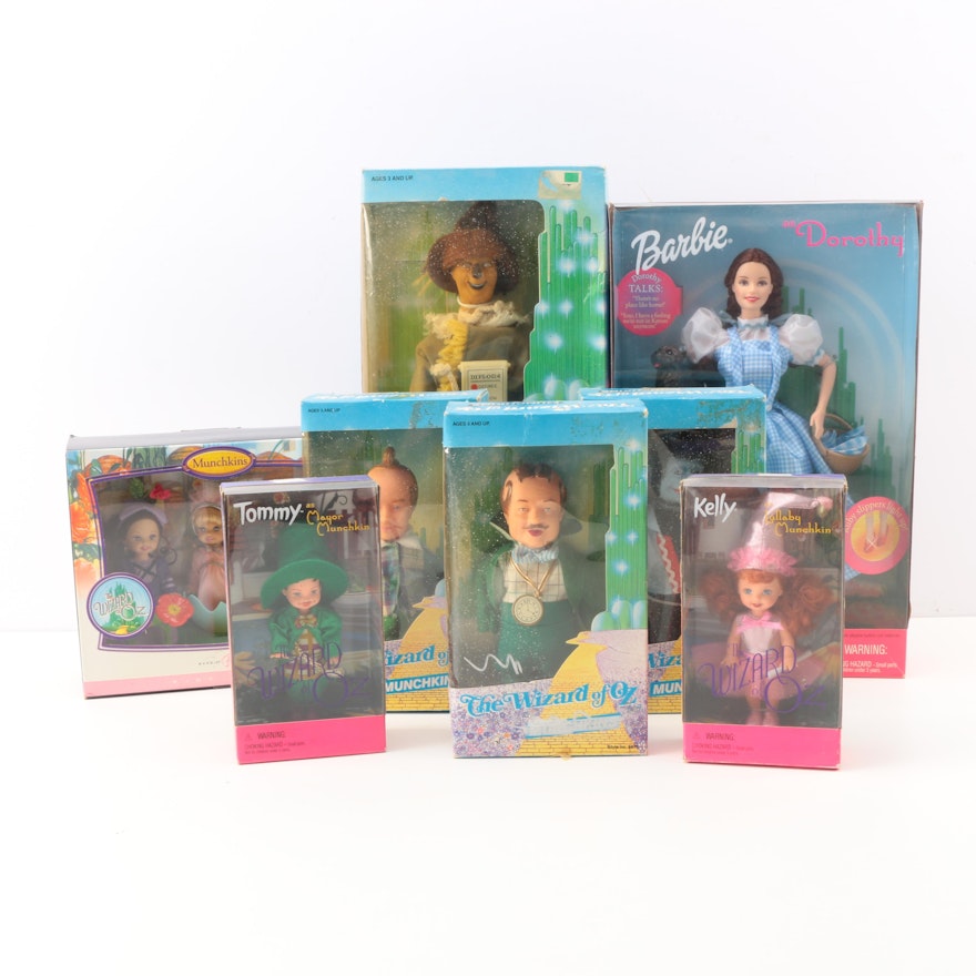 Wizard of Oz Dolls, Including Autographed Boxes