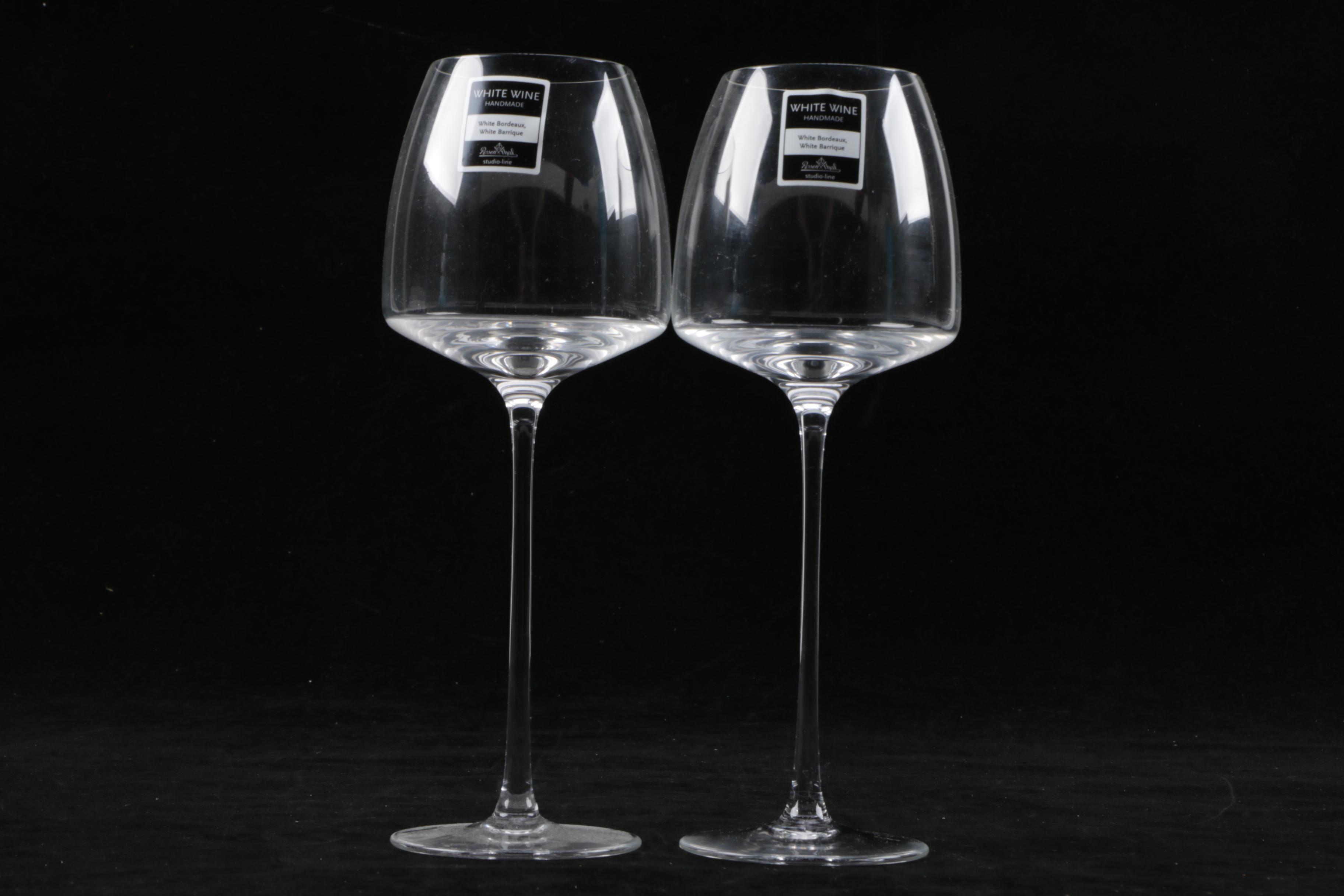 Rosenthal Studio-Line White Wine Glasses