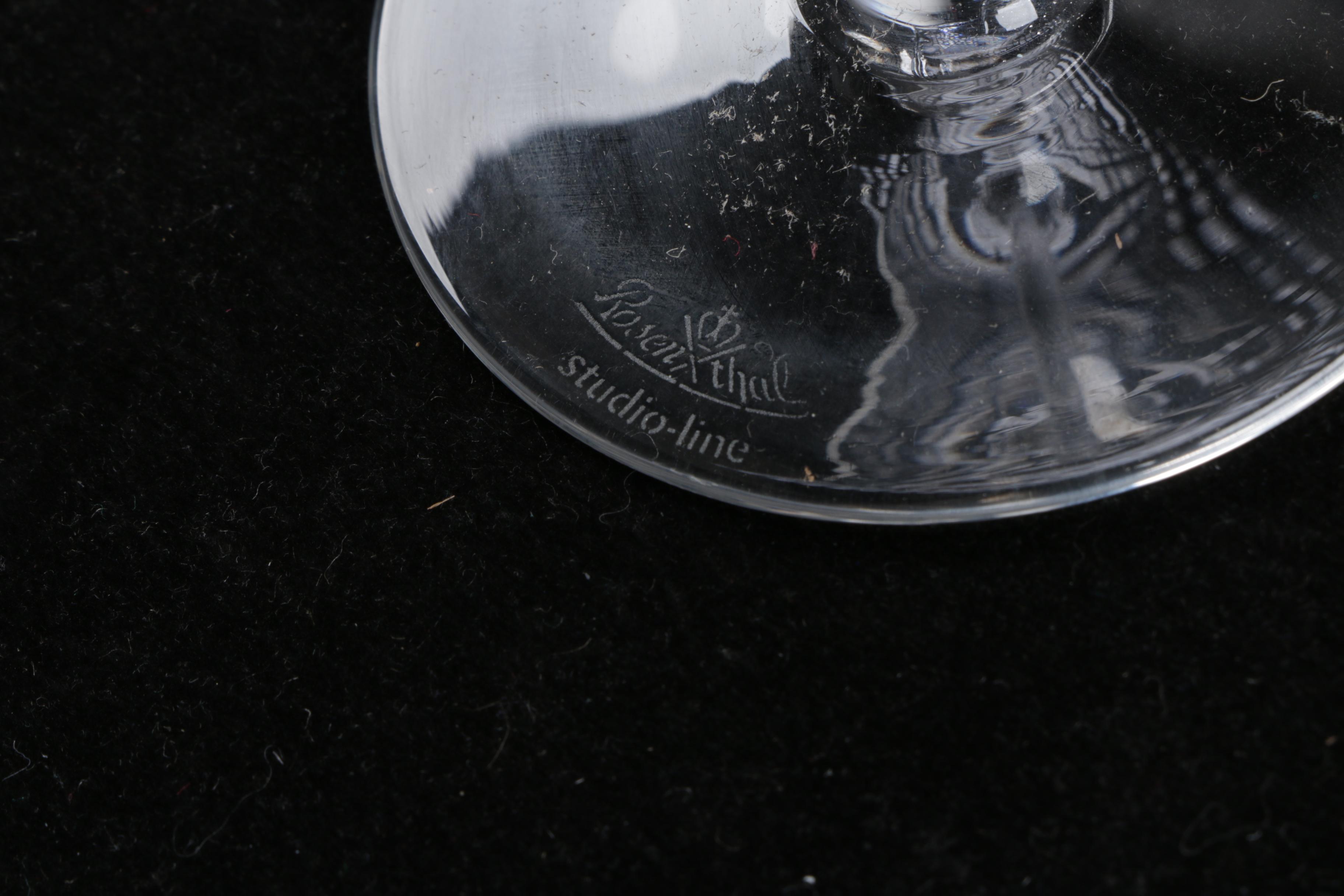 Rosenthal Studio-Line White Wine Glasses