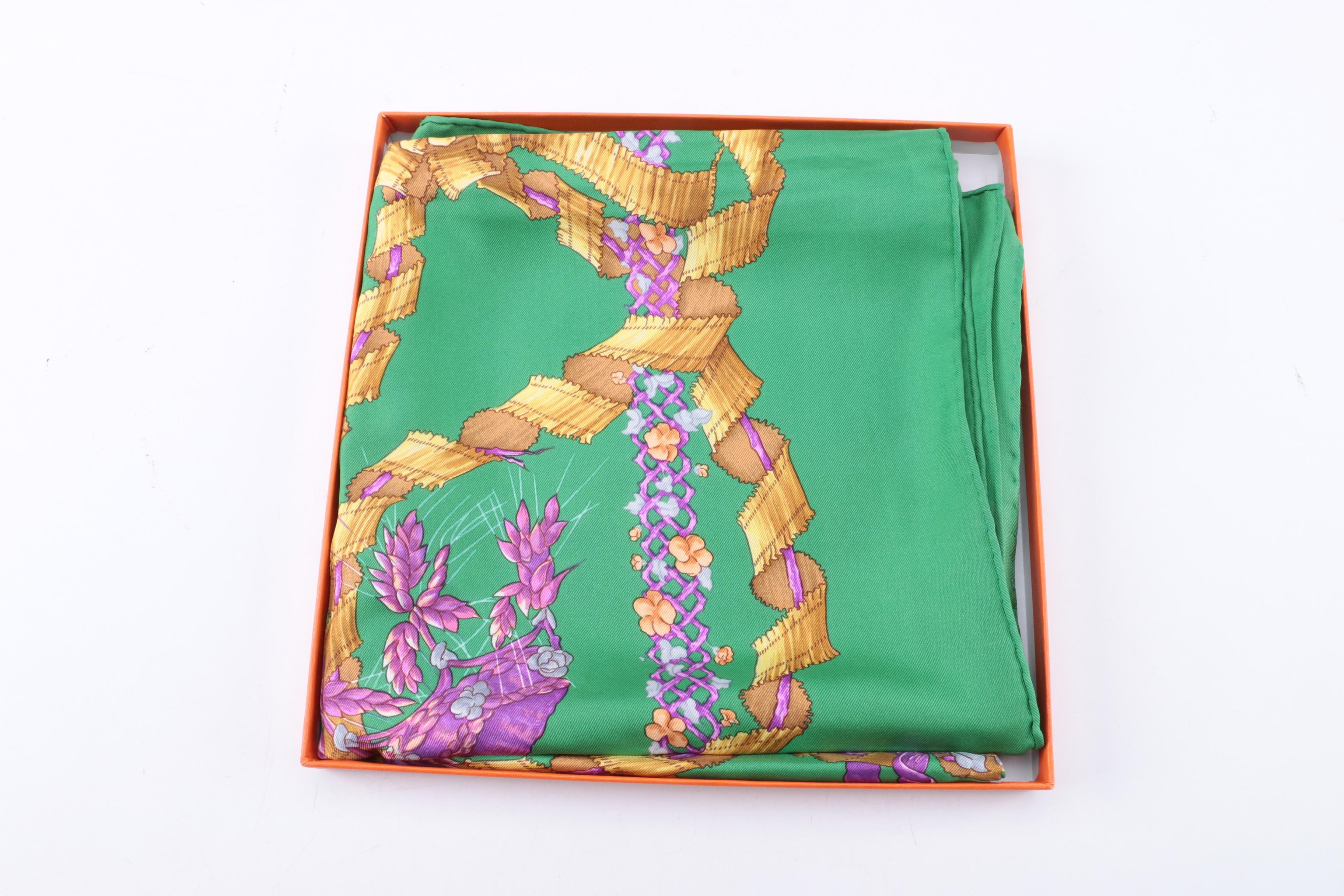 Hermès "Le Sacre du Printemps" Silk Scarf