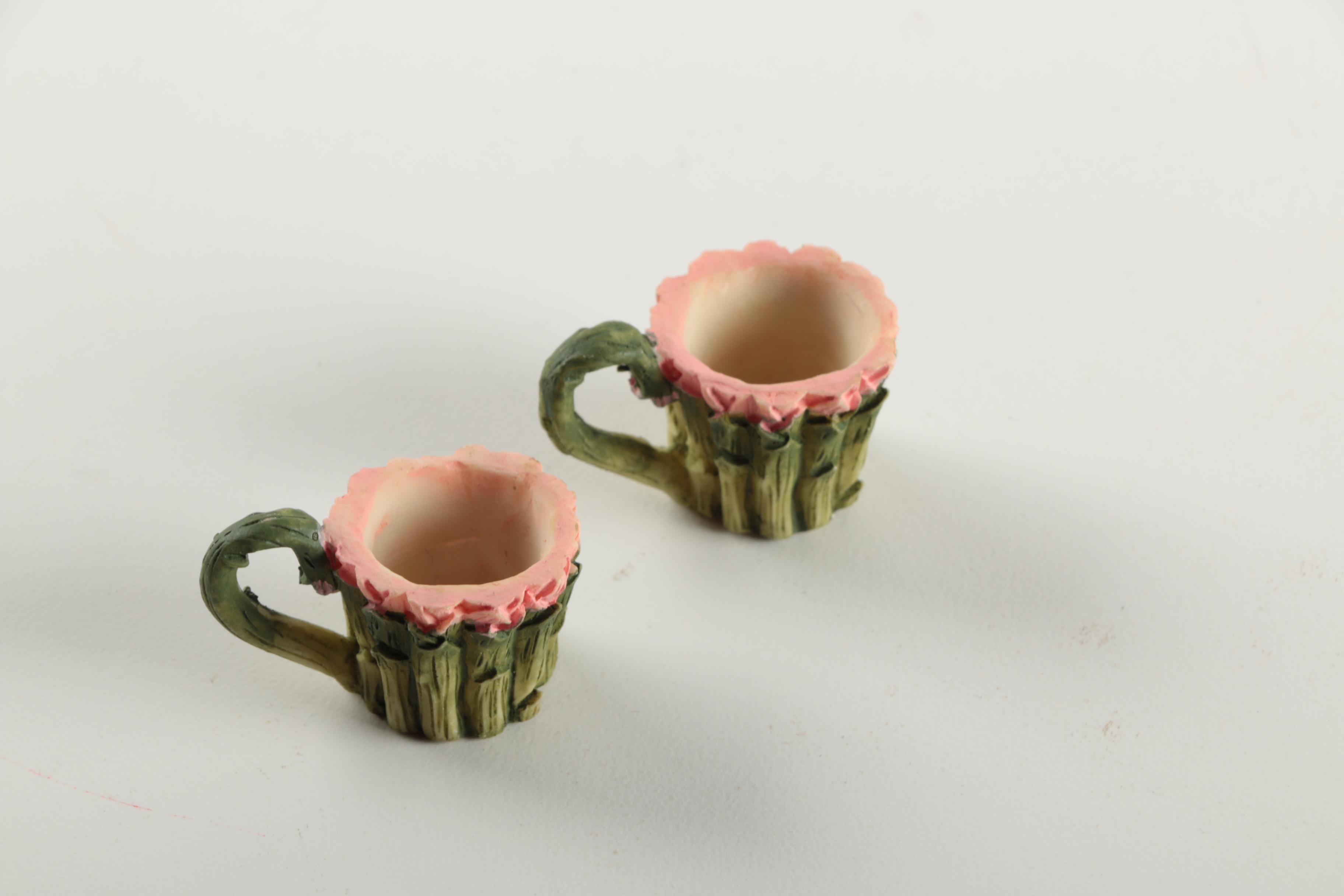 Miniature Ceramic Tea Set
