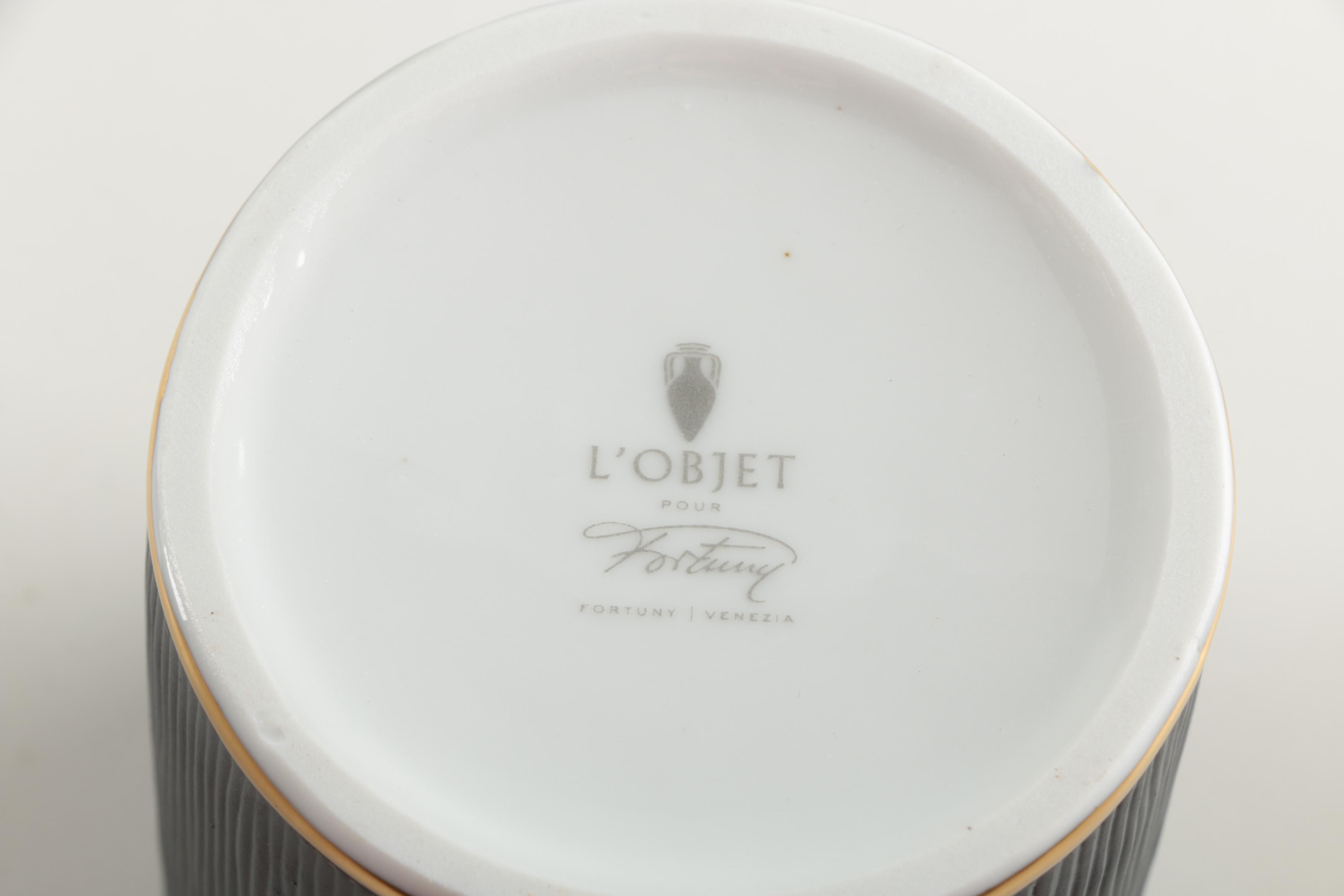 L'Objet Fortuny "Bittersweet" Pleated Candle