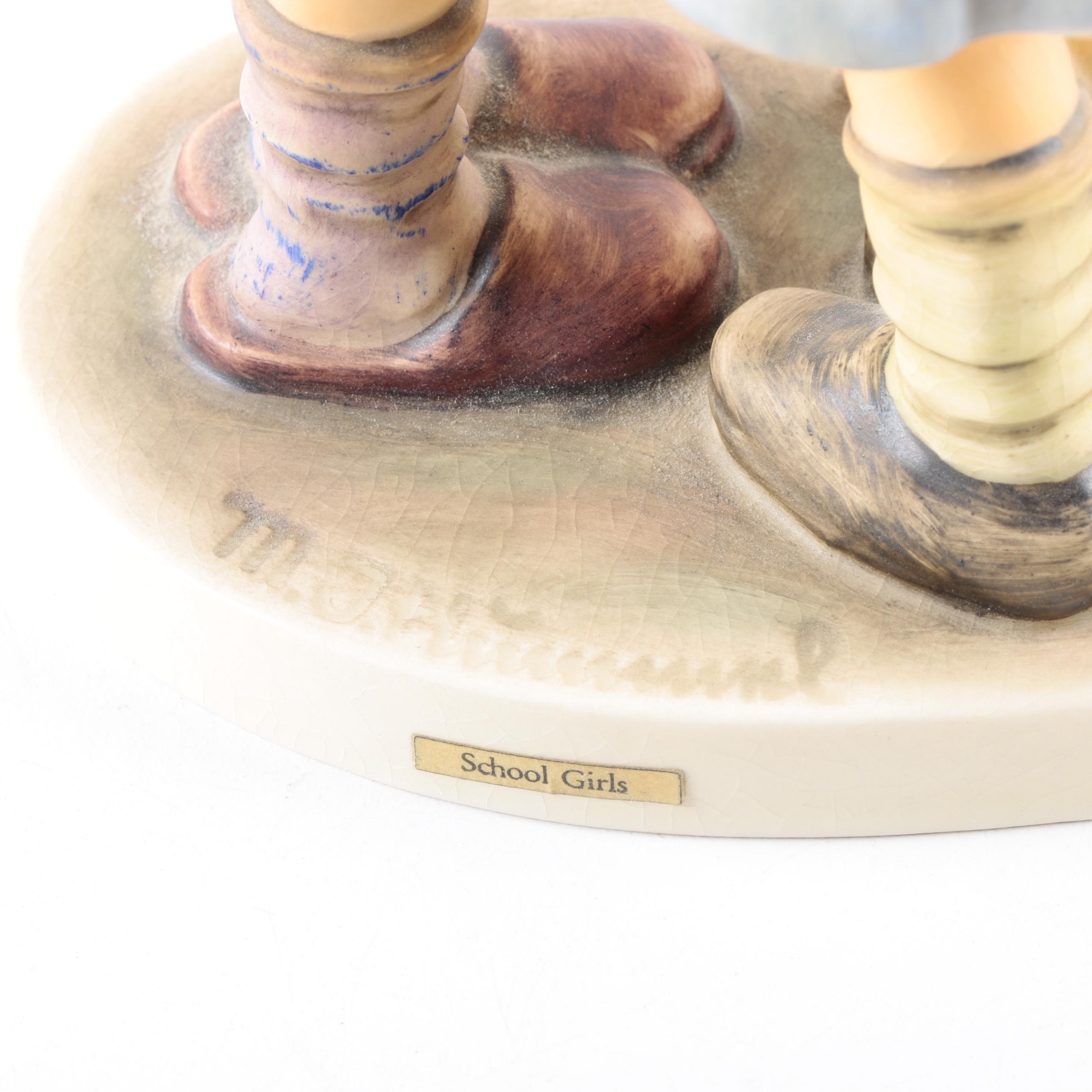 Hummel "School Girls" Vintage Figurine